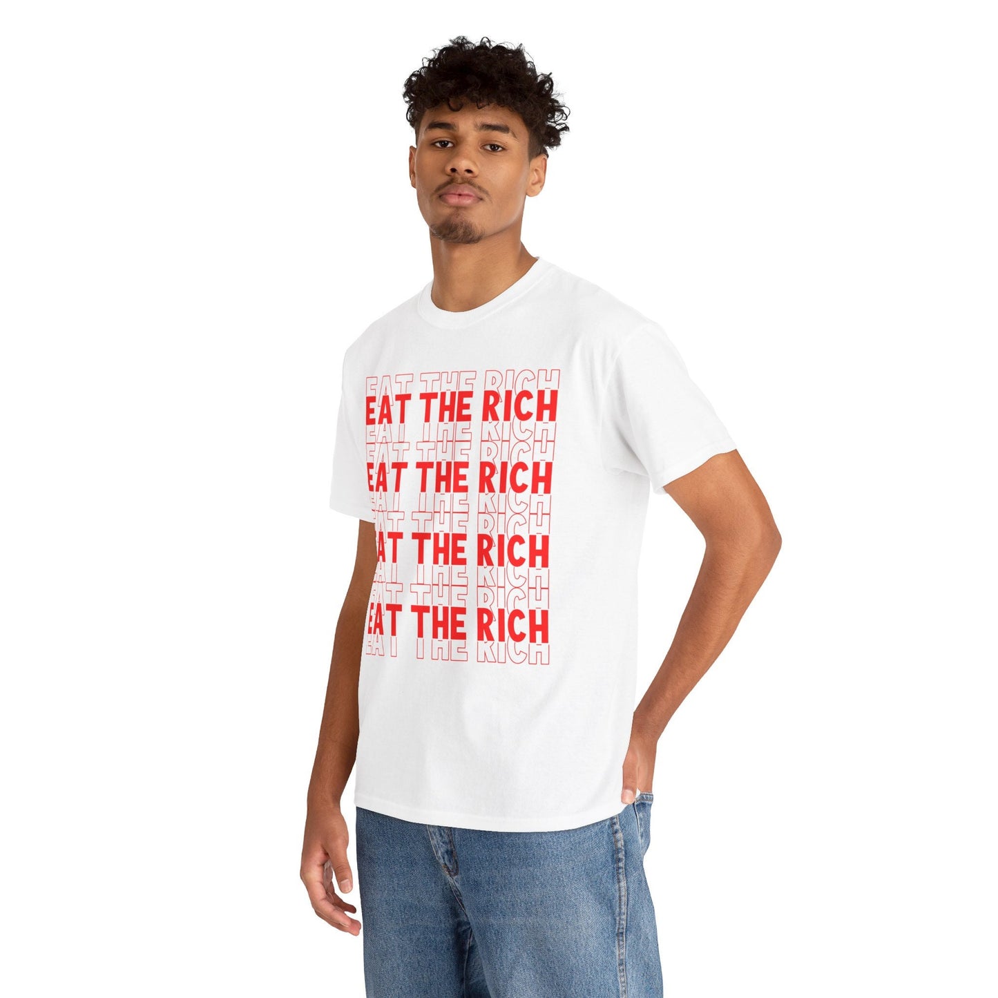 Eat The Rich Shirt Liberal Anti Capitalist Democrat Progressive Social Justice