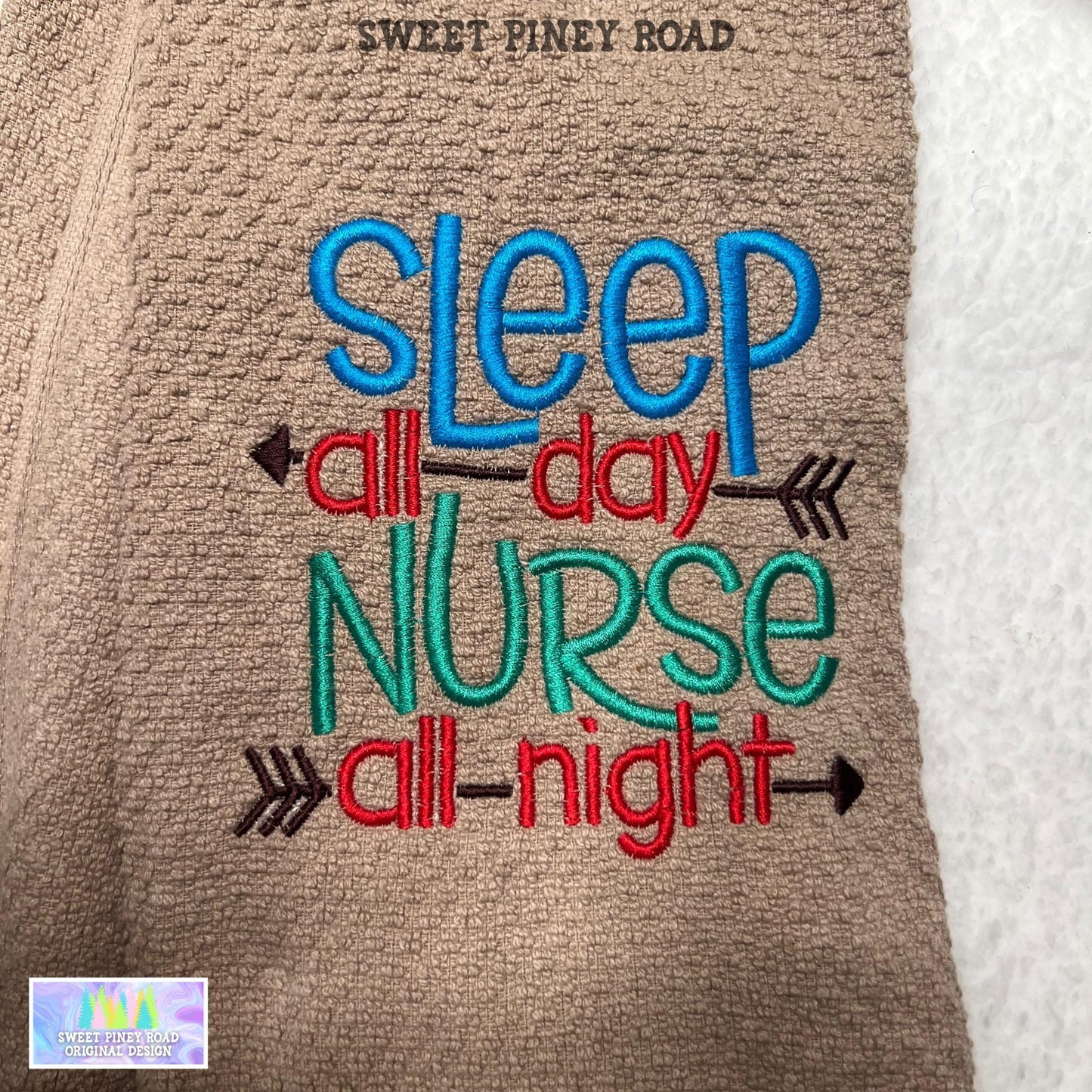 Nurse Embroidered Towel, Funny Personalized Nursing Bath Decor, Birthday Housewarming Christmas Gift, Adorable Doctor Wash Cloth For Kitchen