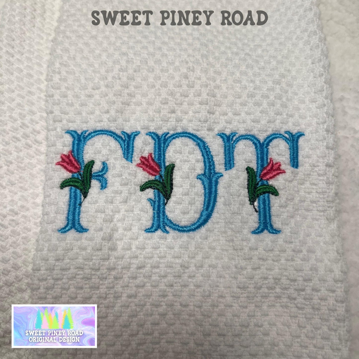 Subtle Anti Trump Hand Towel, F*ck Trump Liberal Gift Political FDT Kitchen Funny Home Decor, Eat The Rich Resist Floral Towels