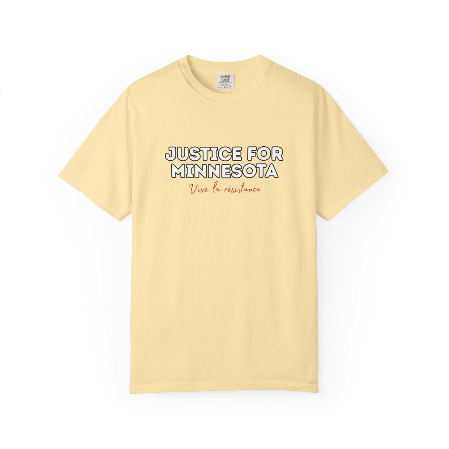 Justice For Minnesota Shirt, Vive La Resistance Tshirt, Rally Protest Shirt, FDT Anti Trump Tee, Liberal Resist