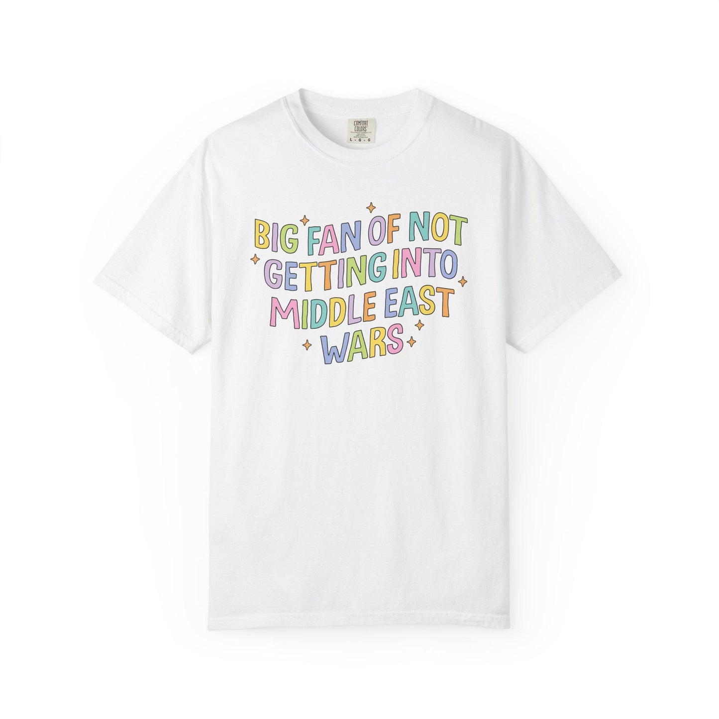Comfort Colors® Anti-War Peace Shirt for Protest Rally, Anti-Trump FDT Merch