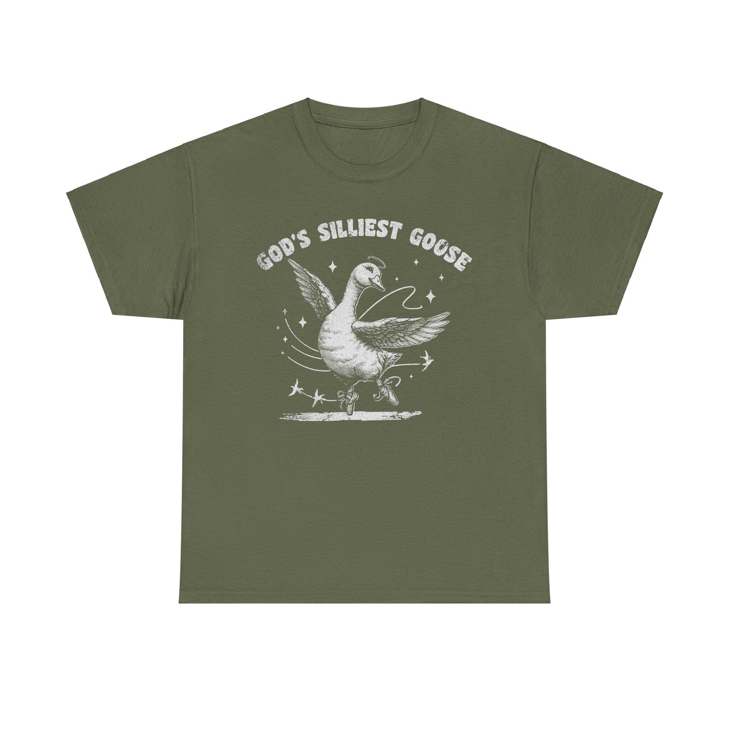 Gods Silliest Goose T-Shirt Ballerina Goose Tshirt God T Shirt Duck T-Shirt Animal Tee Silly Goose Tee Friend Gift Farm Animal Lover