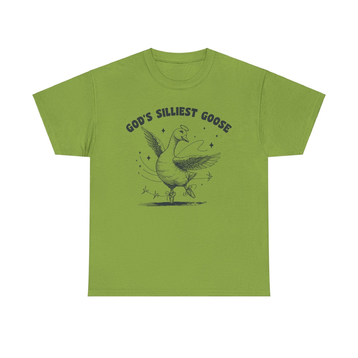 Gods Silliest Goose T-Shirt Ballerina Goose Tshirt God T Shirt Duck T-Shirt Animal Tee Silly Goose Tee Friend Gift Farm Animal Lover