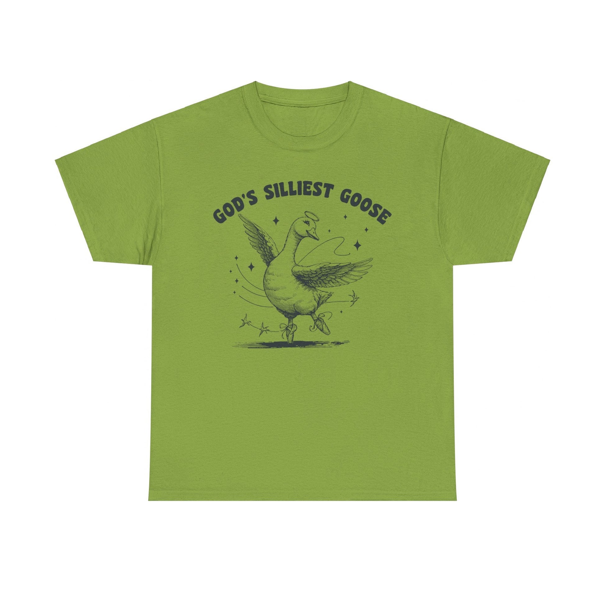 Gods Silliest Goose T-Shirt Ballerina Goose Tshirt God T Shirt Duck T-Shirt Animal Tee Silly Goose Tee Friend Gift Farm Animal Lover