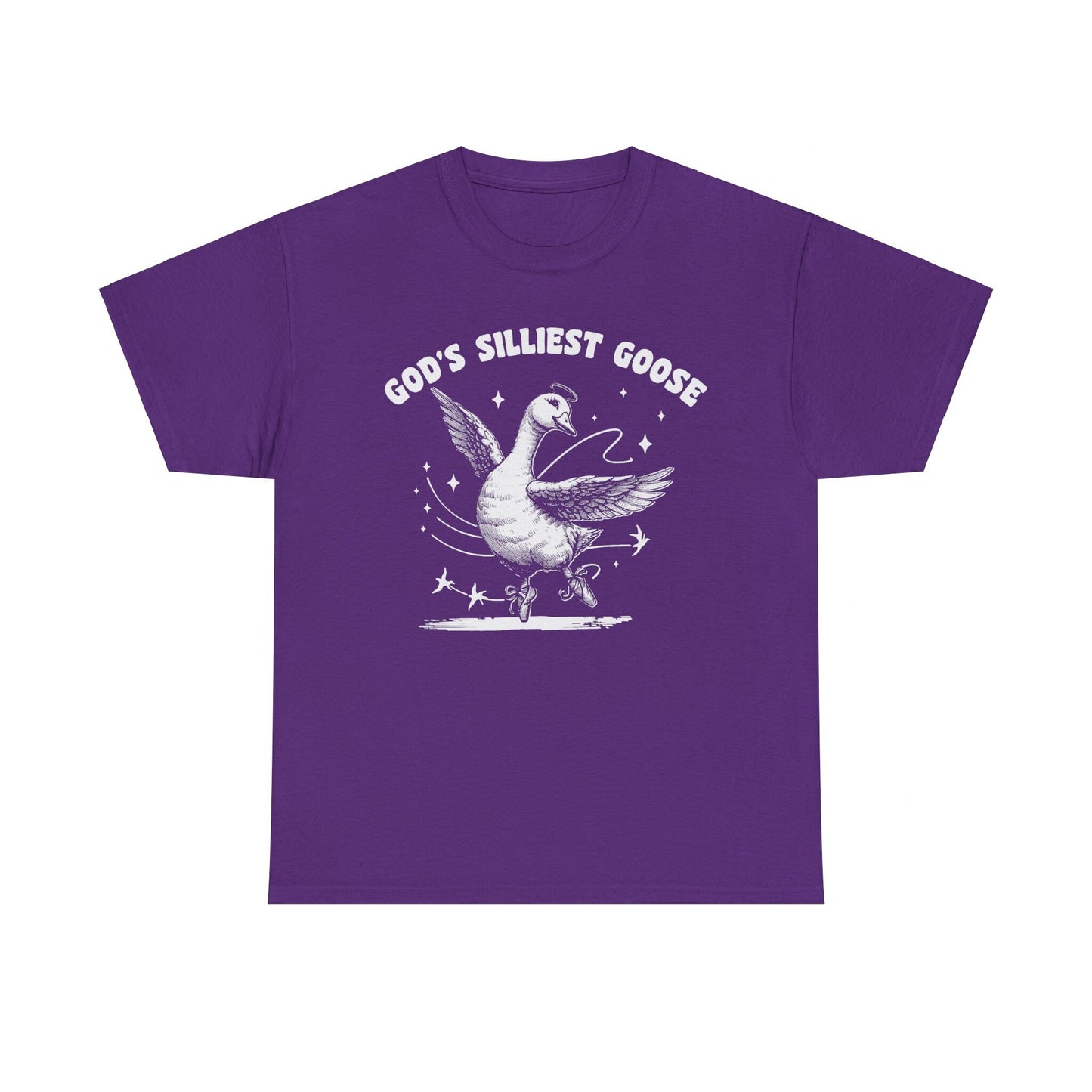 Gods Silliest Goose T-Shirt Ballerina Goose Tshirt God T Shirt Duck T-Shirt Animal Tee Silly Goose Tee Friend Gift Farm Animal Lover