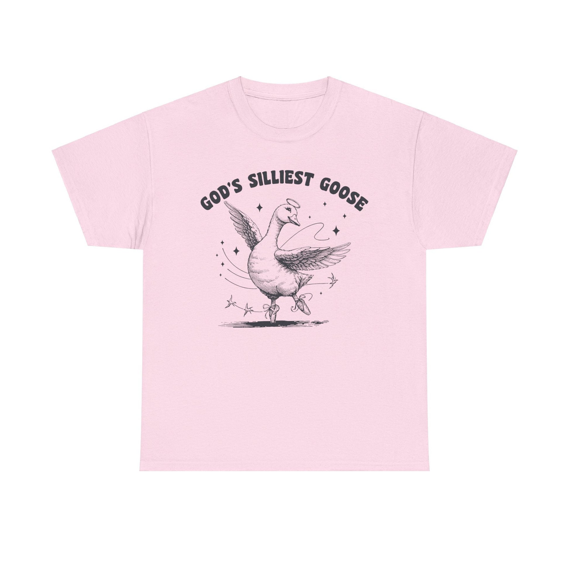 Gods Silliest Goose T-Shirt Ballerina Goose Tshirt God T Shirt Duck T-Shirt Animal Tee Silly Goose Tee Friend Gift Farm Animal Lover