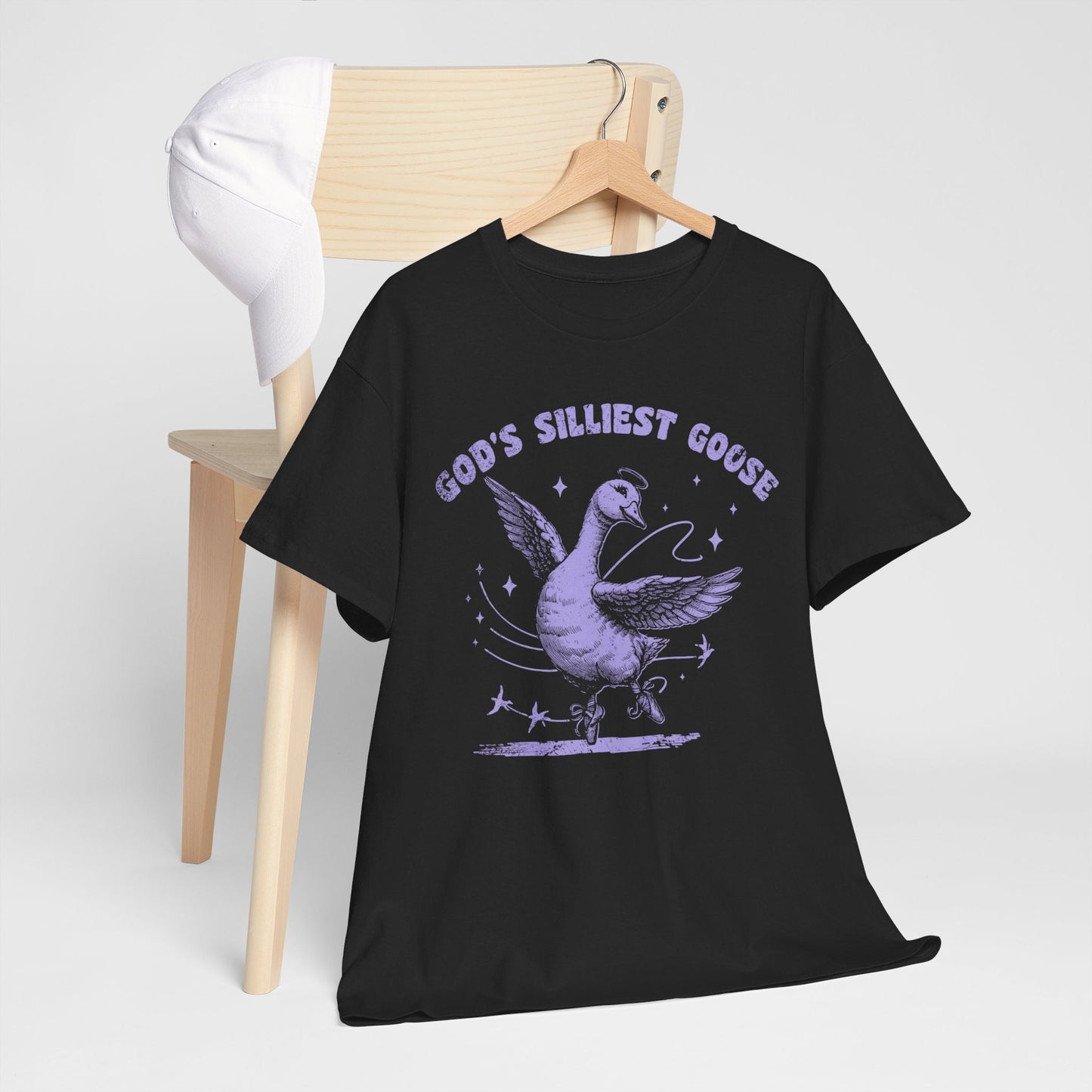 Gods Silliest Goose T-Shirt Ballerina Goose Tshirt God T Shirt Duck T-Shirt Animal Tee Silly Goose Tee Friend Gift Farm Animal Lover