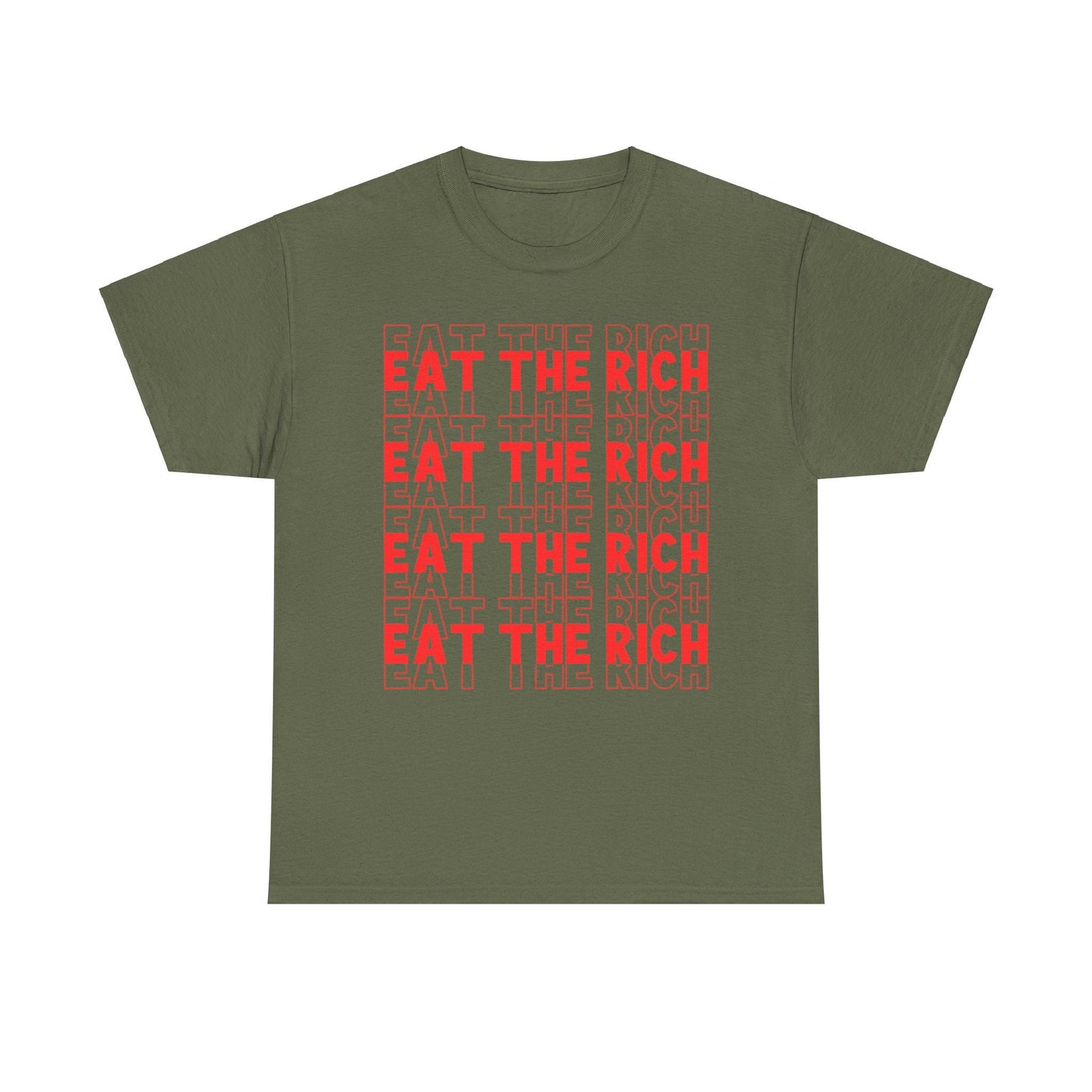 Eat The Rich Shirt Liberal Anti Capitalist Democrat Progressive Social Justice