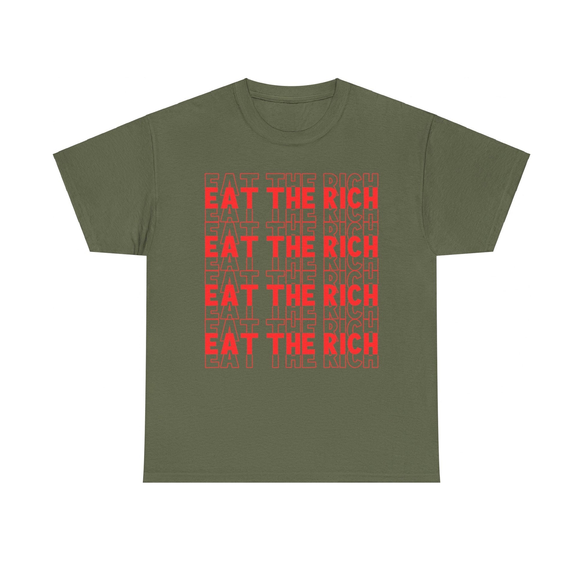Eat The Rich Shirt Liberal Anti Capitalist Democrat Progressive Social Justice