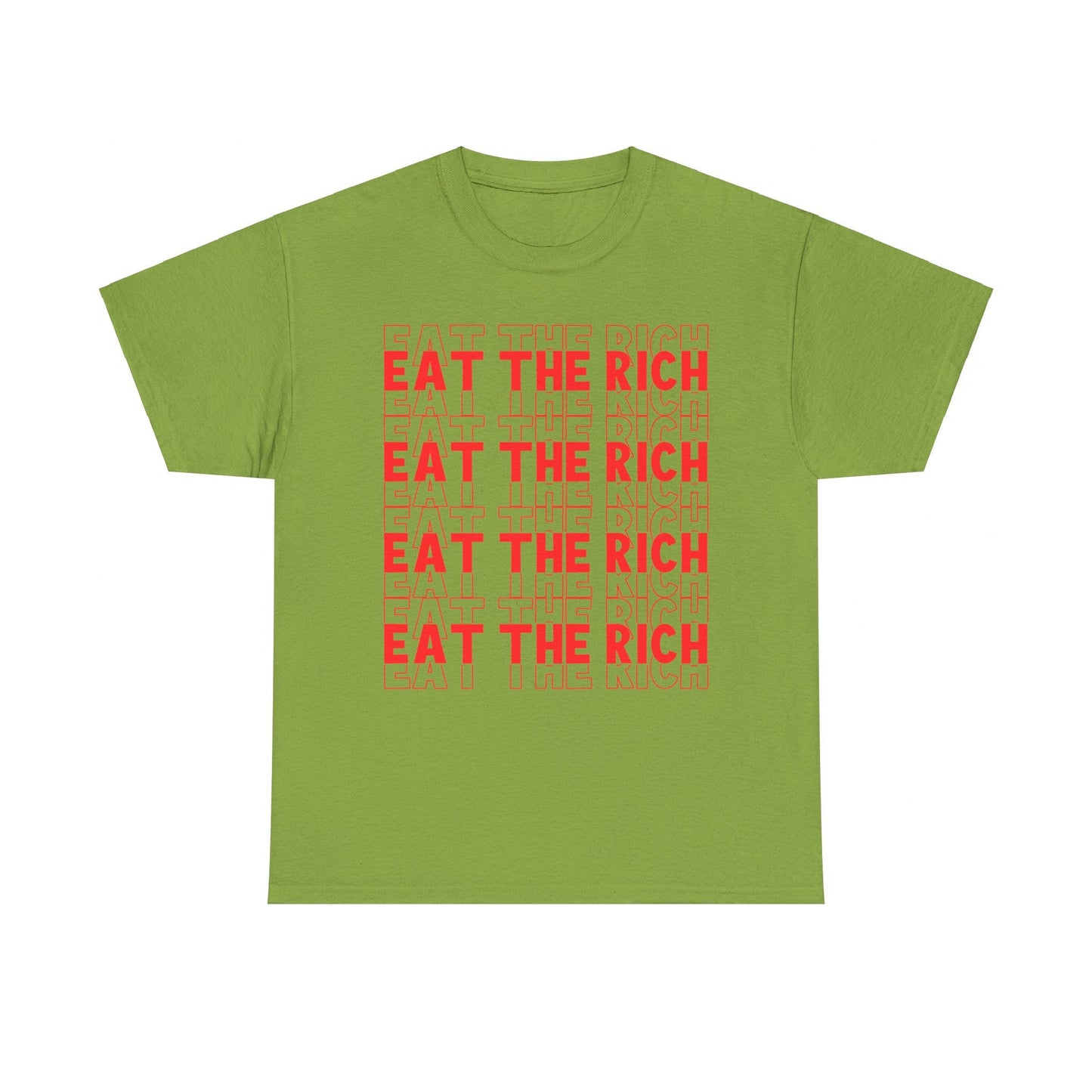 Eat The Rich Shirt Liberal Anti Capitalist Democrat Progressive Social Justice