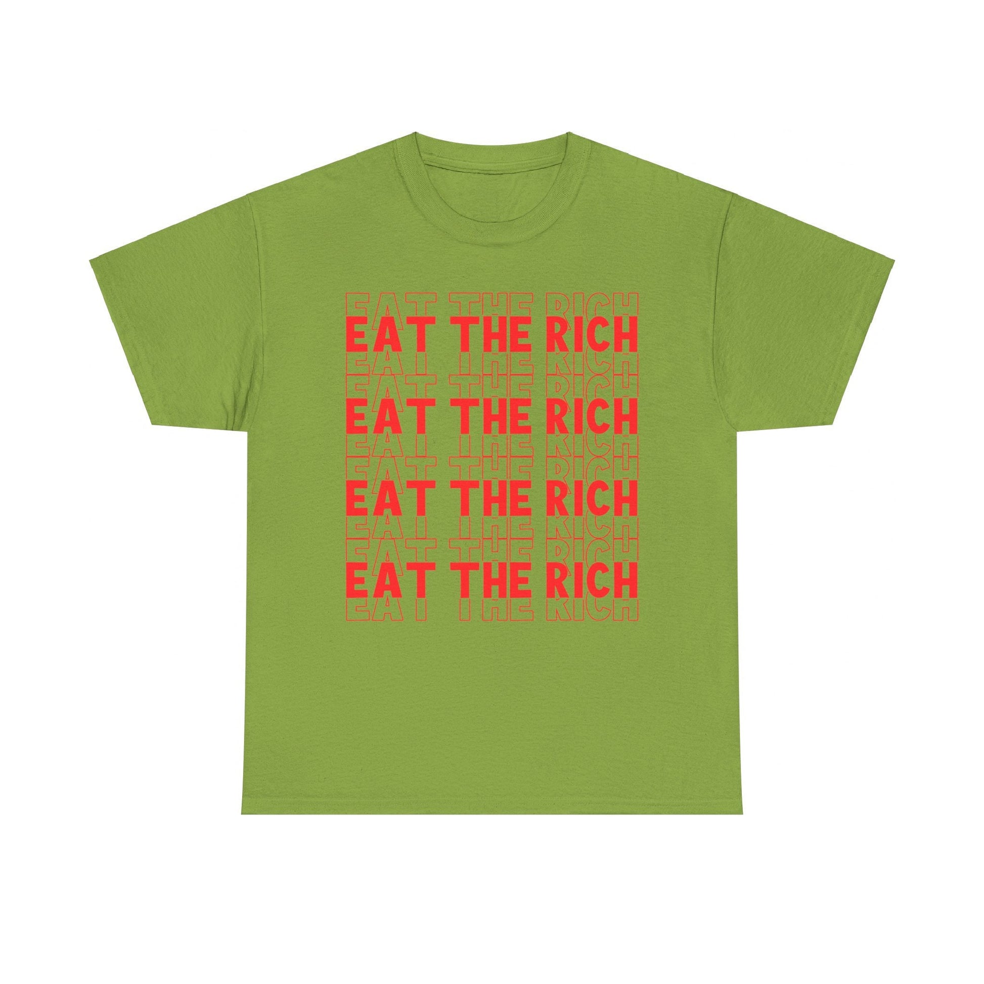 Eat The Rich Shirt Liberal Anti Capitalist Democrat Progressive Social Justice