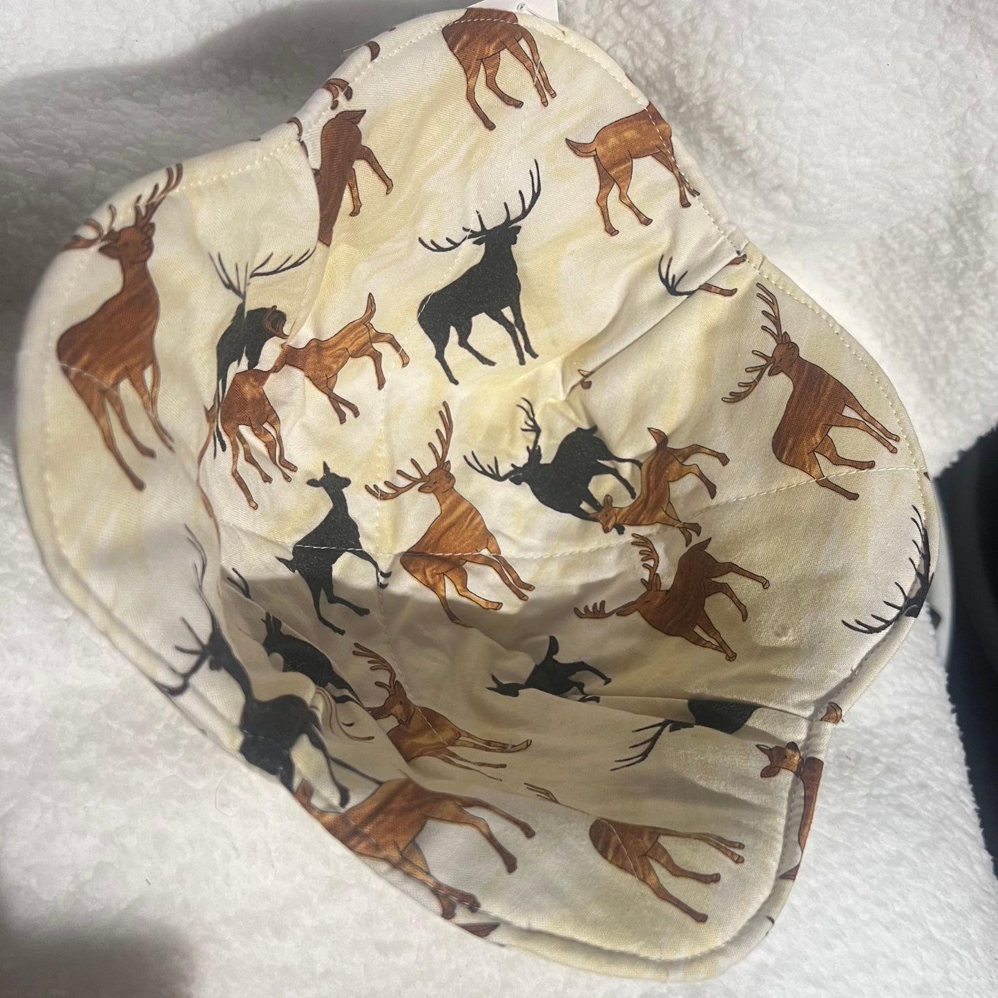 Deer Bowl Cozy, Rustic Farmhouse Microwave Safe Soup Holder for Country Kitchen, Cabin Decor, Lodge-Style Home Accessories Farmhouse Hunting