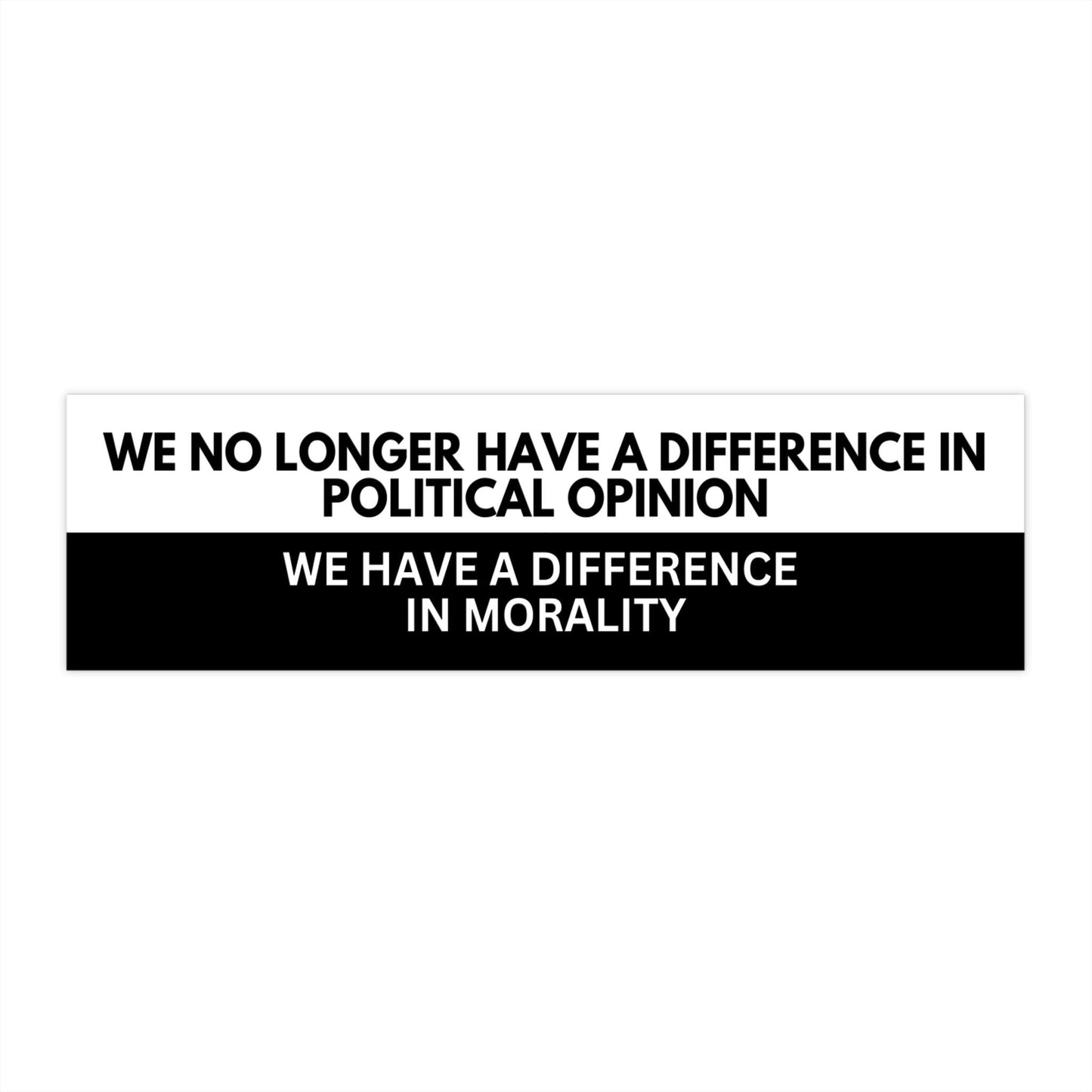 Political Opinion Car Magnet or Bumper Sticker, Human Rights Decal, Democratic Social Justice, Womans Rights, Fuck Trump, Anti-Fascist MAGA