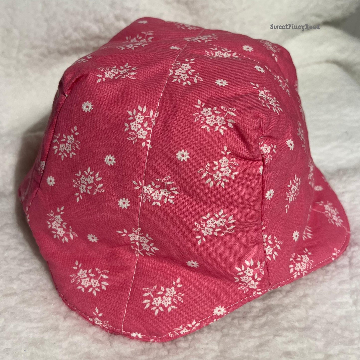 Pink Floral Flower Cotton Bowl Cozy - Microwave Safe Soup Holder, Women's Kitchen Decor, Cottagecore House Gift, Reusable Fabric Bowl Cover