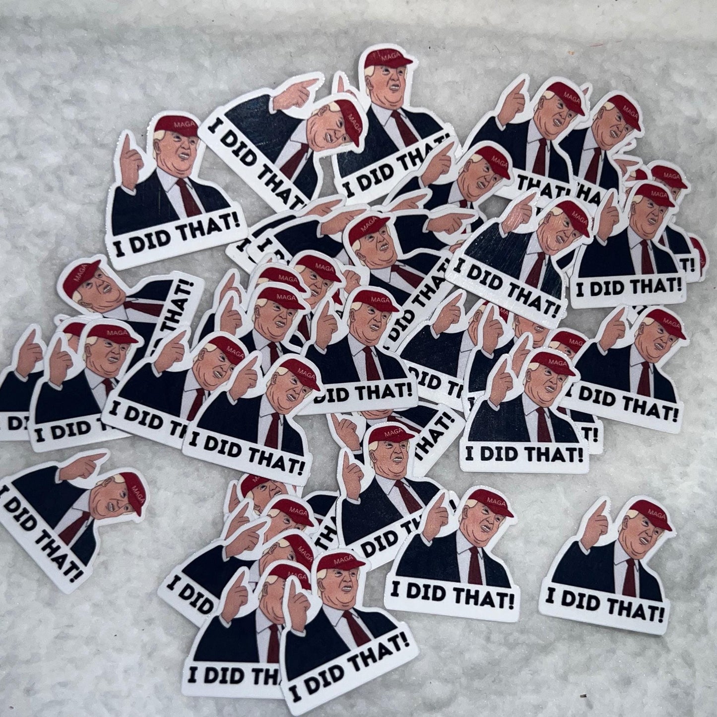 I Did That Trump Sticker Pack, Anti Trump Stickers, Meme Anti Fascist Anti Racist Rally Protest Handouts