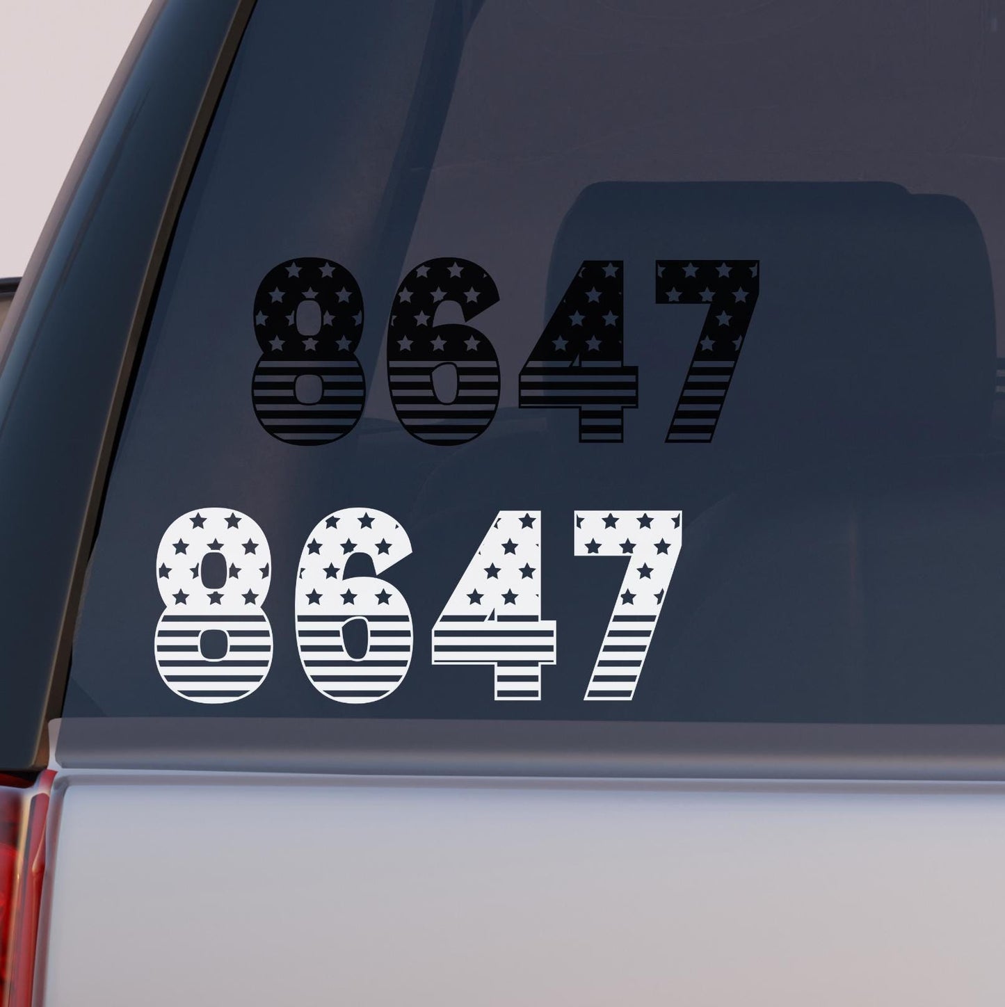 Subtle Anti-Trump Vinyl Car Decal FDT, Resist, Fight the Oligarchy, Impeach Trump, Perfect as an Anti-MAGA or Anti-Trump, Laptop Sticker