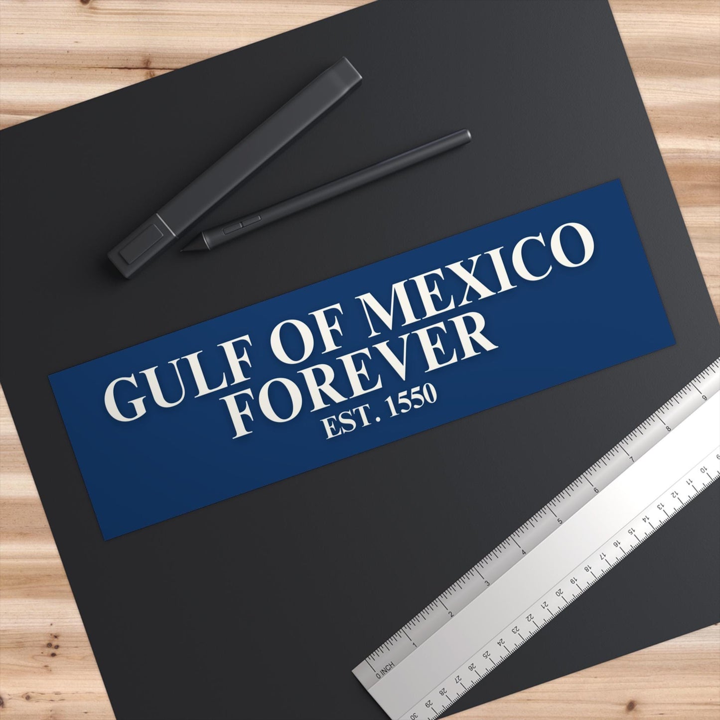 Gulf of Mexico Car Magnet or Bumper Sticker, Gulf Coast Decal, Texas Alabama Mississippi Florida Beach Gift for Mexico Lover Gulf Of America