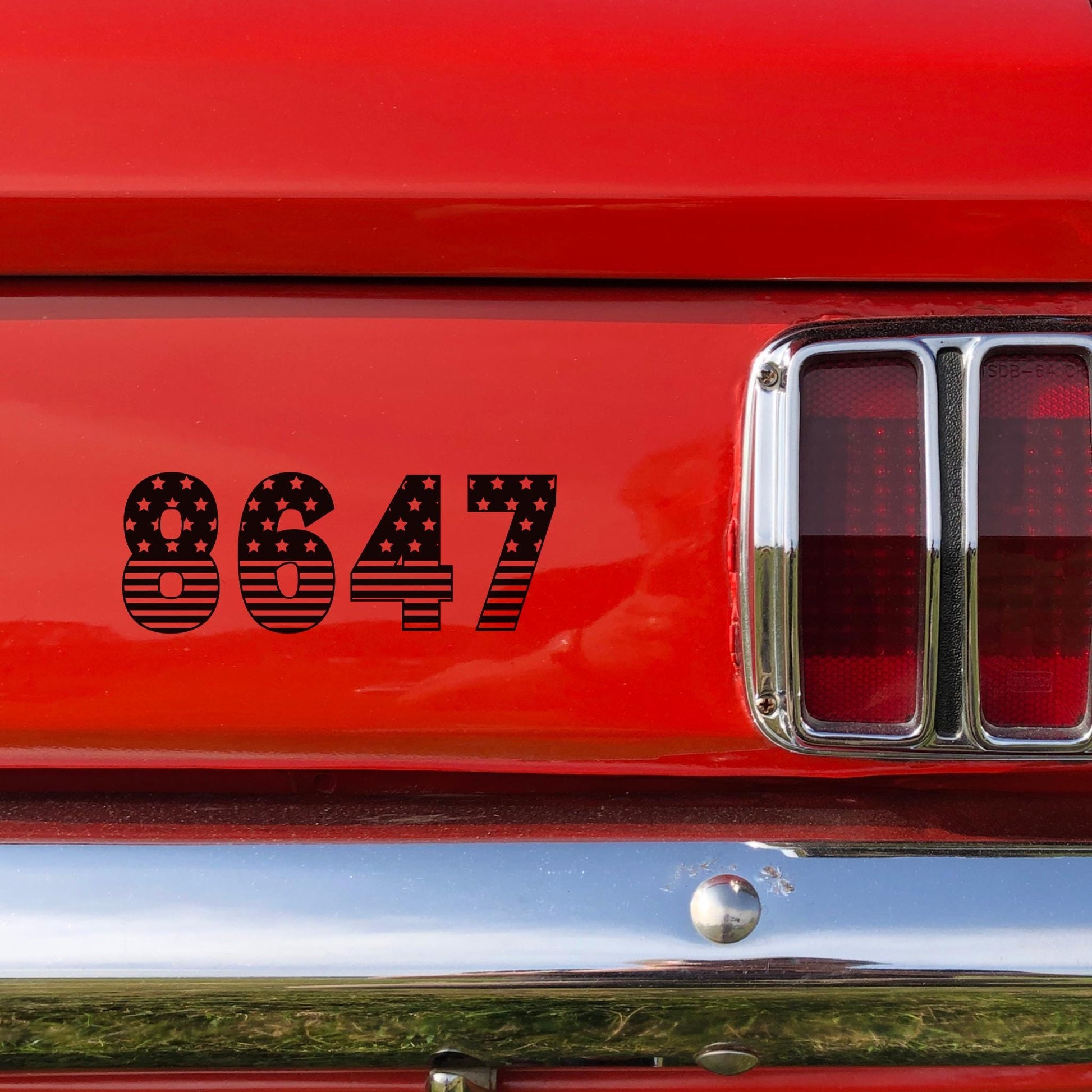 Subtle Anti-Trump Vinyl Car Decal FDT, Resist, Fight the Oligarchy, Impeach Trump, Perfect as an Anti-MAGA or Anti-Trump, Laptop Sticker