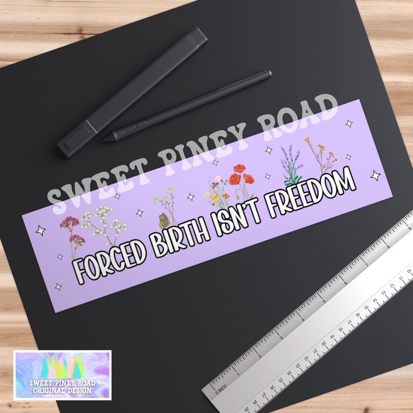 Forced Birth Isn't Freedom Car Magnet, Reproductive Rights Bumper Sticker, Roe Vs. Wade Protest, Womens Rights Activist, Anti Trump Gift Her