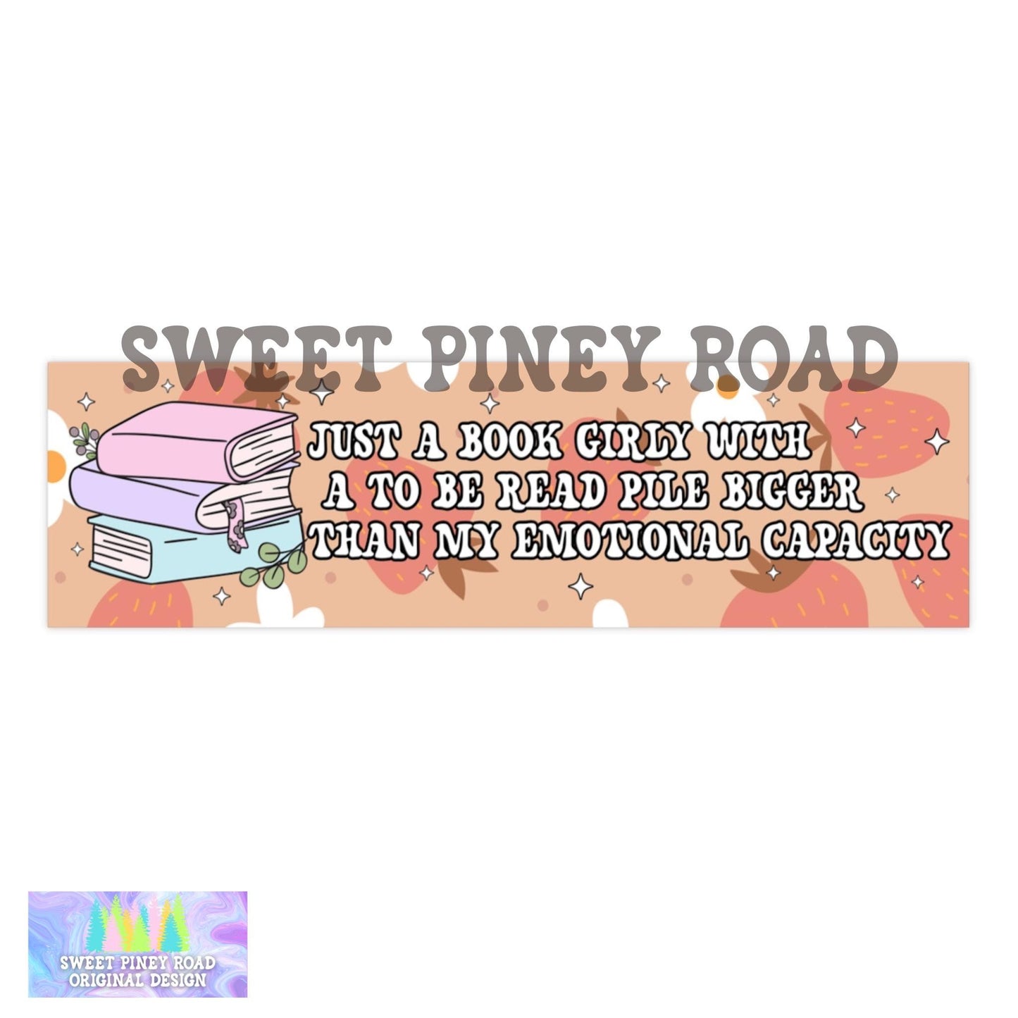 Bookish Girly Car Magnet, Bumper Sticker Gift For Her, Reader Humor, Book Lover Gifts, Bookstagram Book Club, Readers Smut Romance Cute Idea