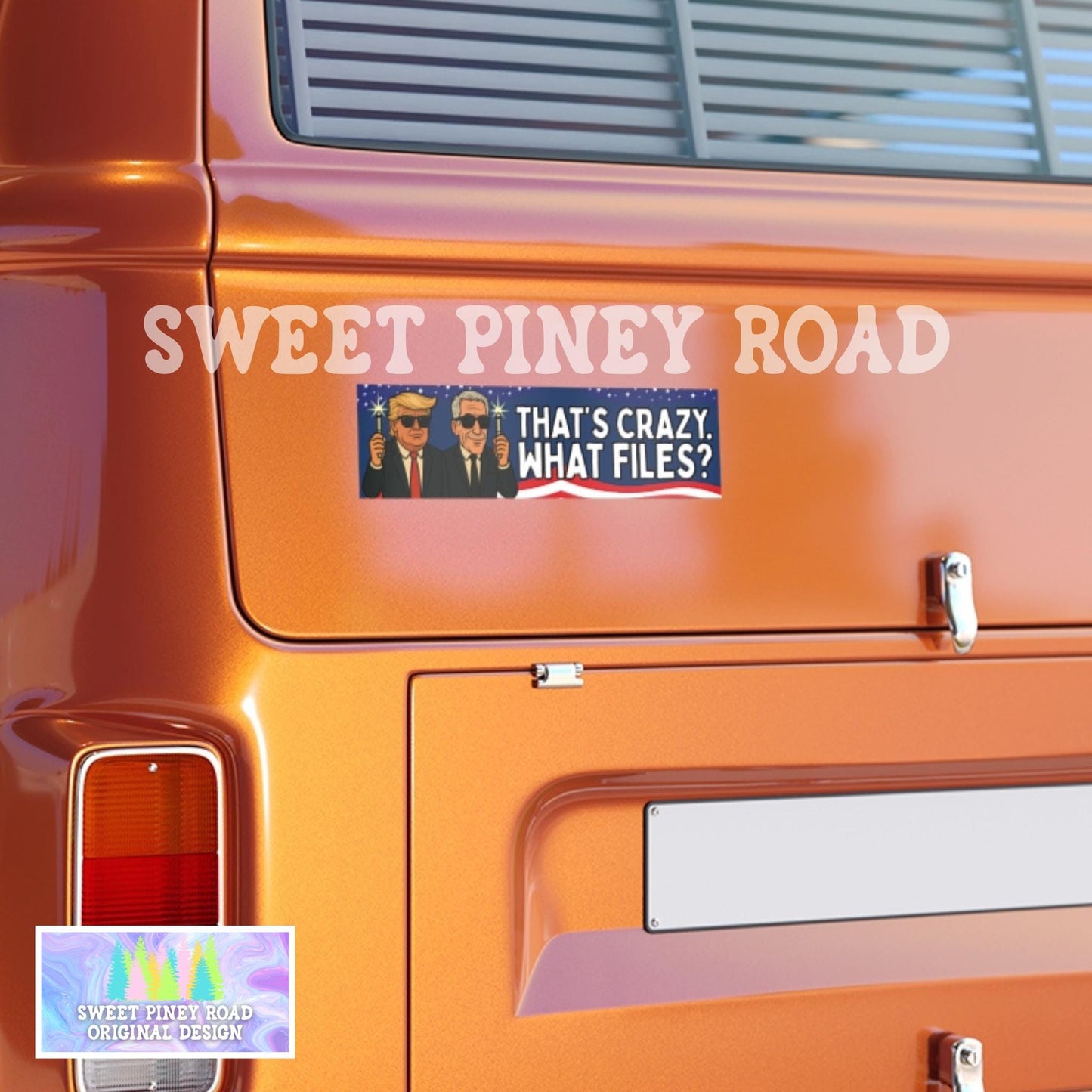 Anti Trump Epstein Files Car Magnet, Funny Political Protest Bumper Sticker, Keep Fighting The Good Fight No Kings, FDT Satire Gag Gift Idea