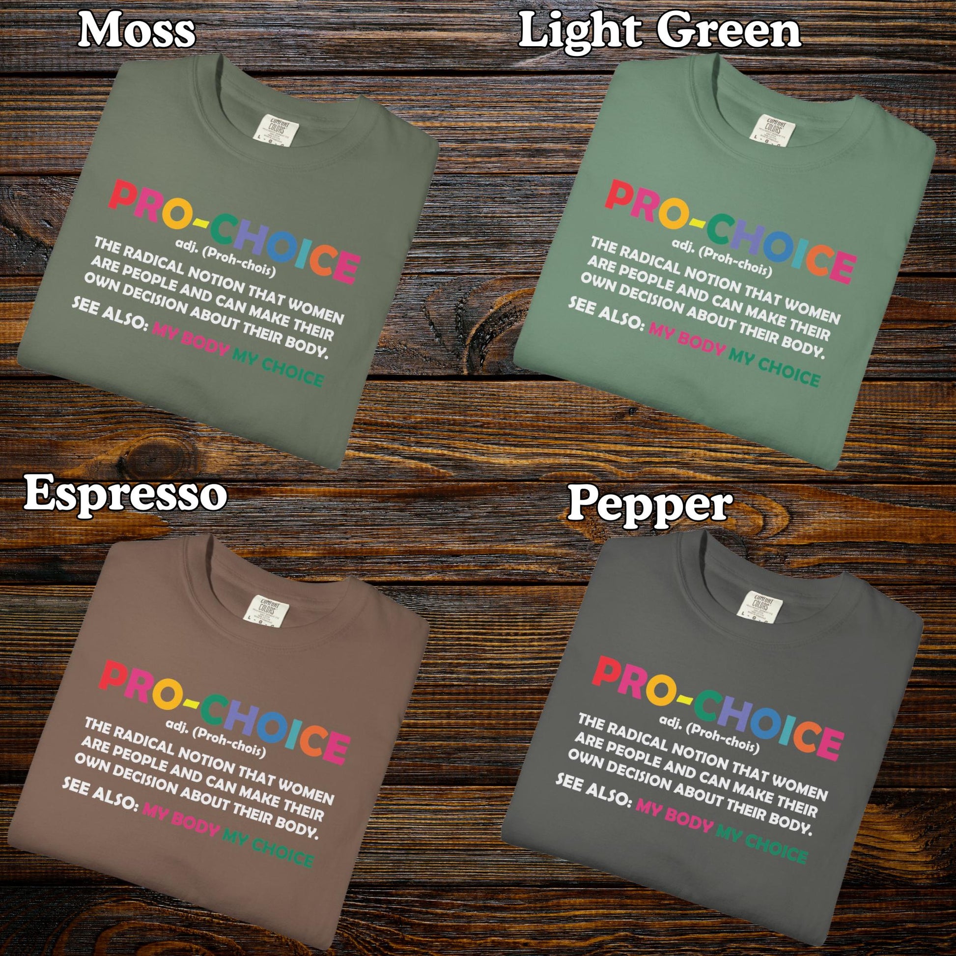 Pro Choice Feminist Tshirt, Womens Rights T-Shirt, Roe vs. Wade Tee, My Body My Choice Rainbow Shirt, Anti Trump FDT Top, Cute Feminine Rage