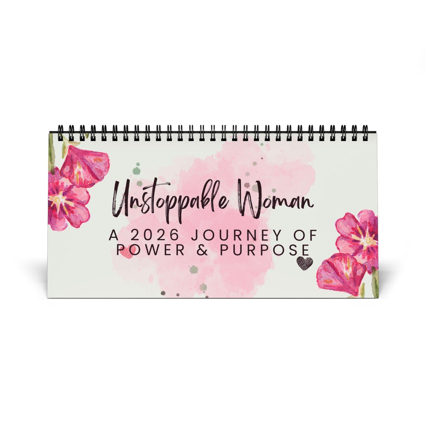 Women's Affirmation 2026 Desktop Calendar, Woman Motivational Decor, Inspirational Positive Thoughts For Women, Empowerment New Year New Me
