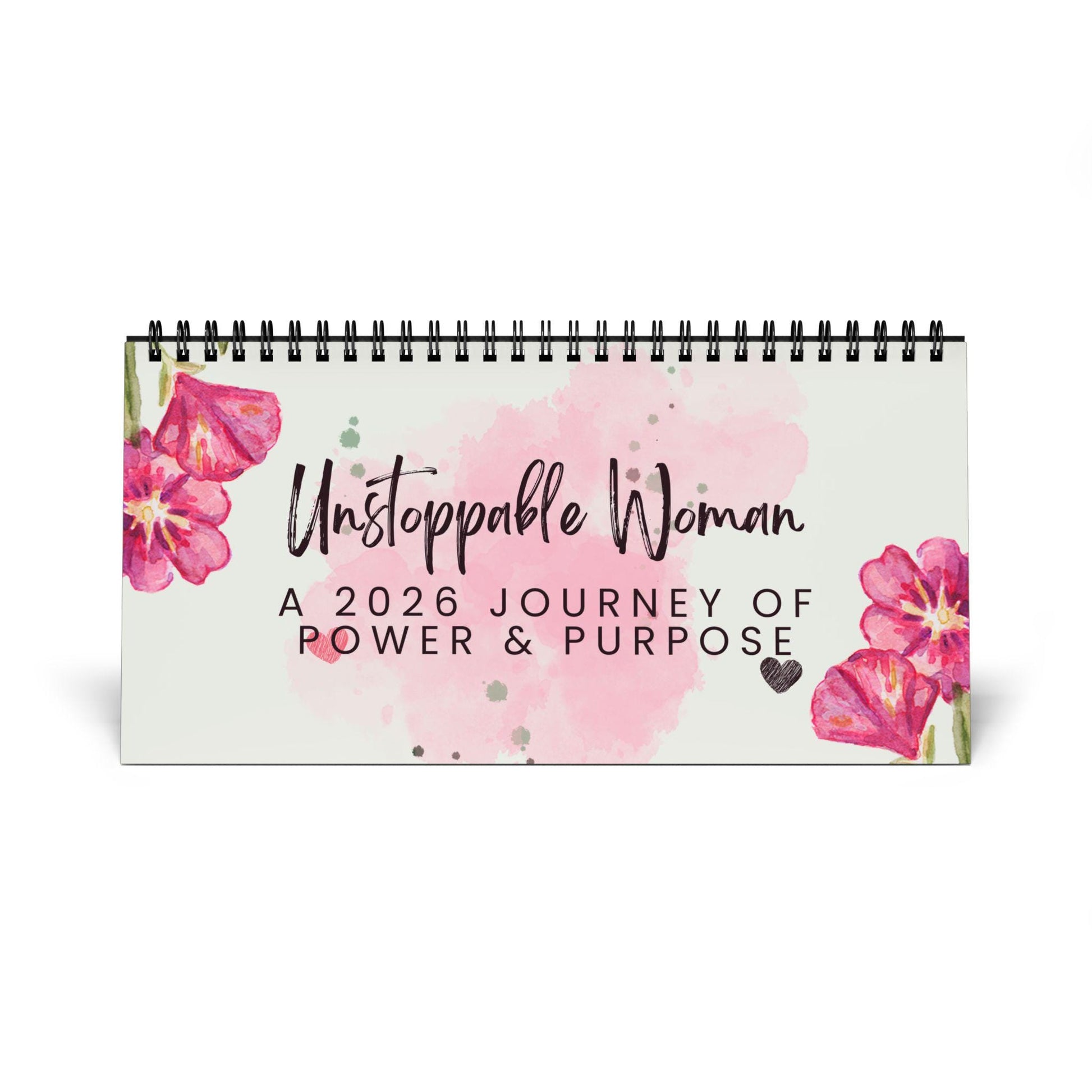 Women's Affirmation 2026 Desktop Calendar, Woman Motivational Decor, Inspirational Positive Thoughts For Women, Empowerment New Year New Me