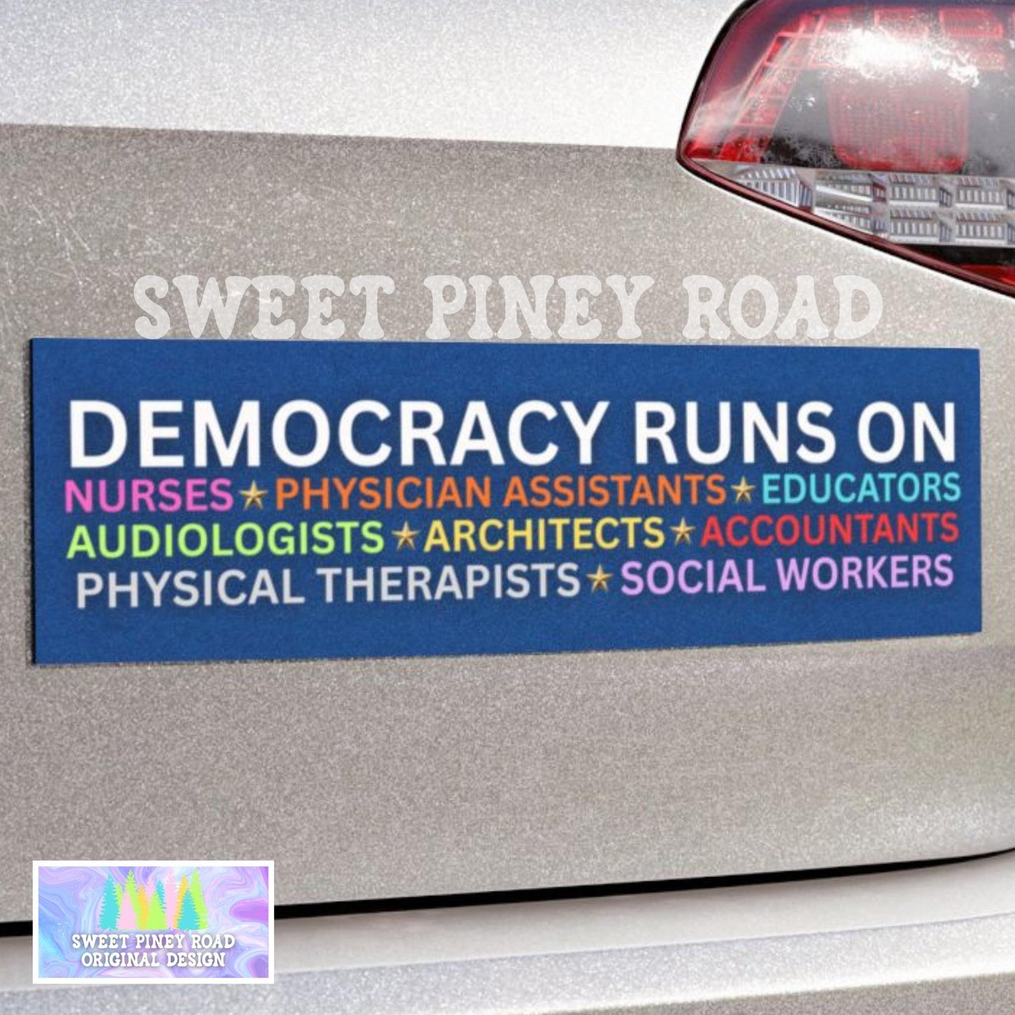 Anti Trump Protect Professionals Car Magnet, Protect The Department of Education Bumper Sticker, Say No To The Big Beautiful Bill, FDT Gift