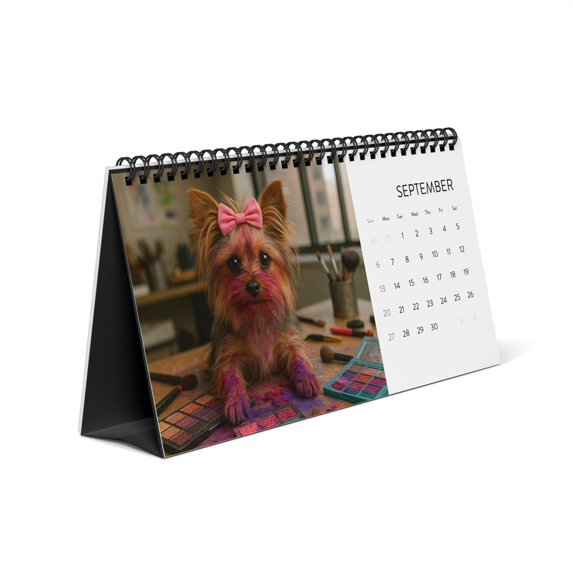Dogs With Hobbies 2026 Desk Calendar, Office Calendar For Dog Lover, Funny Doggy Gag Gift, Calendar For Coworker Manager, Hilarious Idea