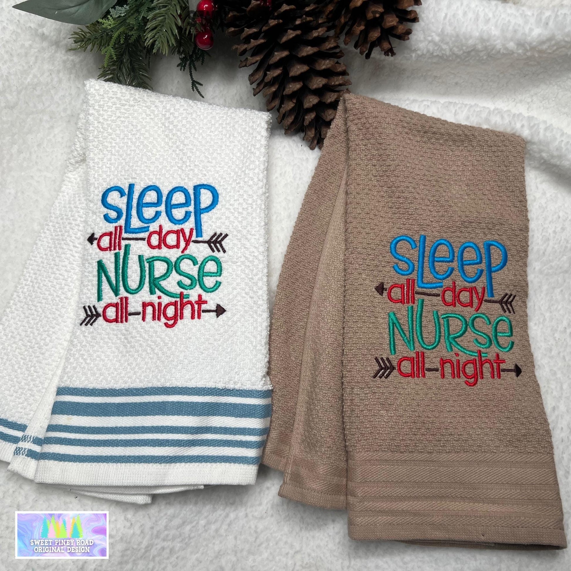 Nurse Embroidered Towel, Funny Personalized Nursing Bath Decor, Birthday Housewarming Christmas Gift, Adorable Doctor Wash Cloth For Kitchen
