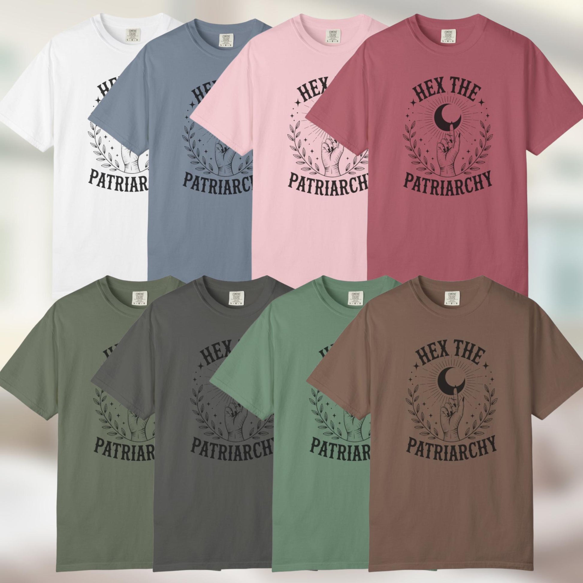 Hex The Patriarchy Tshirt, Feminist Quote Shirt, Feminine Rage Witch Tee, FDT Anti Trump Gift For Witchy Girlfriend, Feminism Cute T-Shirt