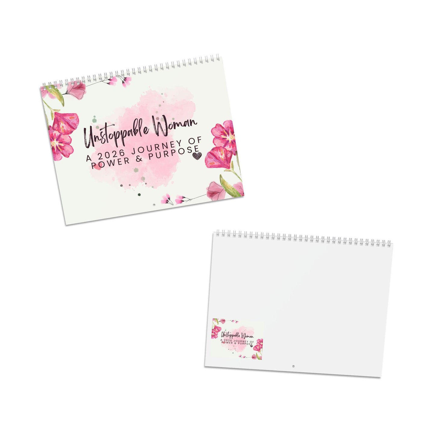 Women's Affirmation 2026 Calendar, Woman Motivational Wall Calendar, Inspirational Positive Thoughts For Women, Empowerment New Year New Me