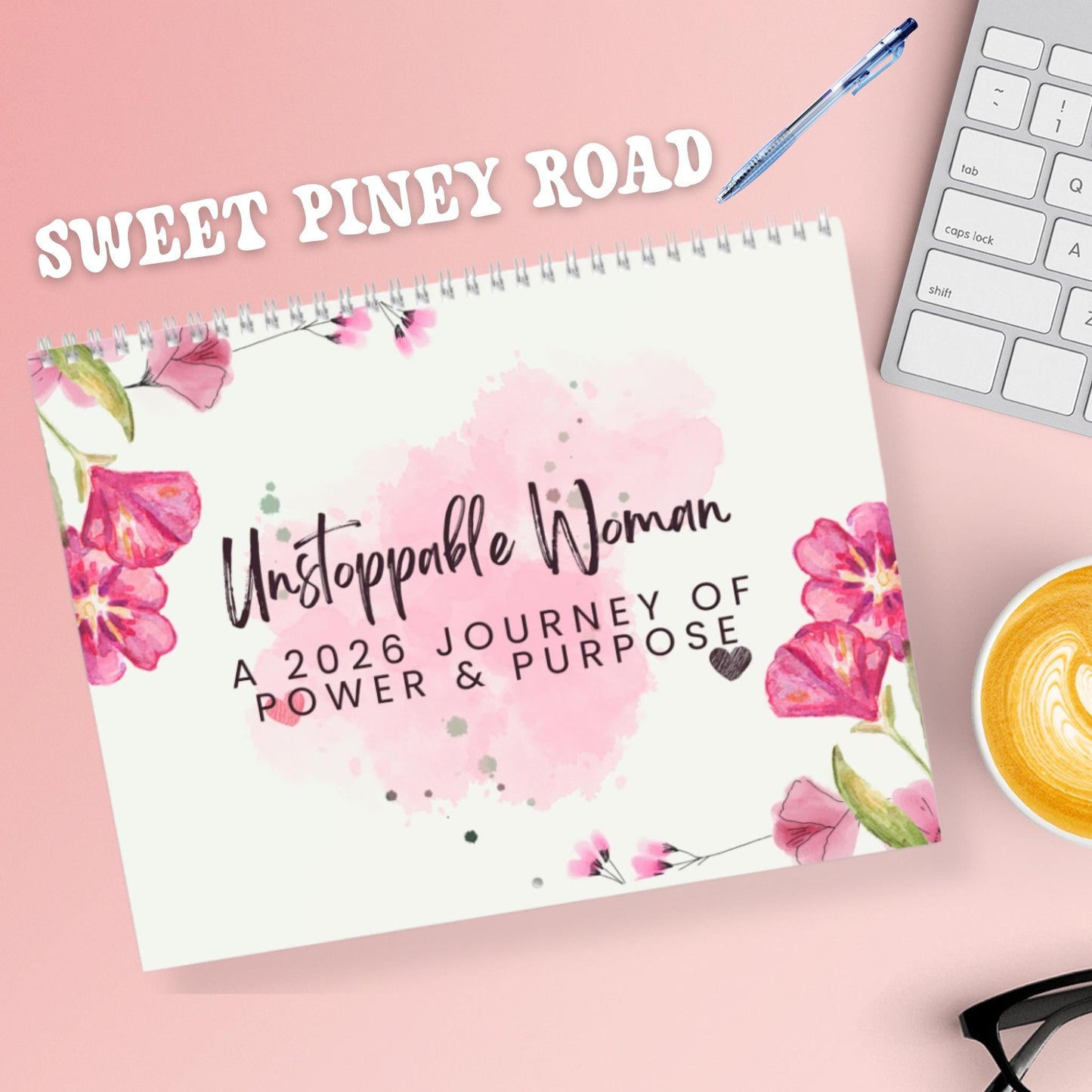 Women's Affirmation 2026 Calendar, Woman Motivational Wall Calendar, Inspirational Positive Thoughts For Women, Empowerment New Year New Me