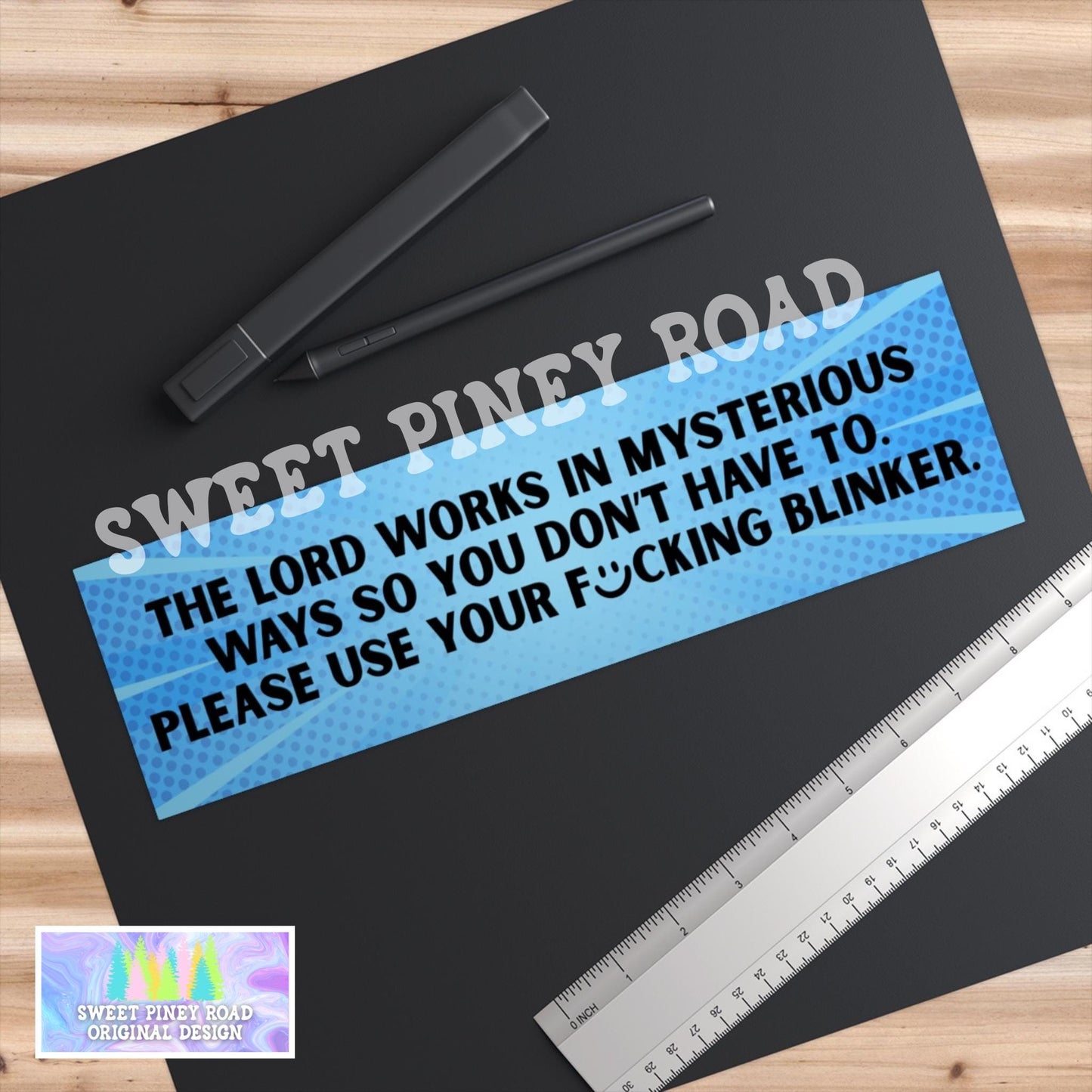 Use Your Blinker Car Magnet, Funny Bumper Sticker For People Who Don't Use Turn Signals, Hilarious Gag Gift For Friend, Joke Humor Road Rage