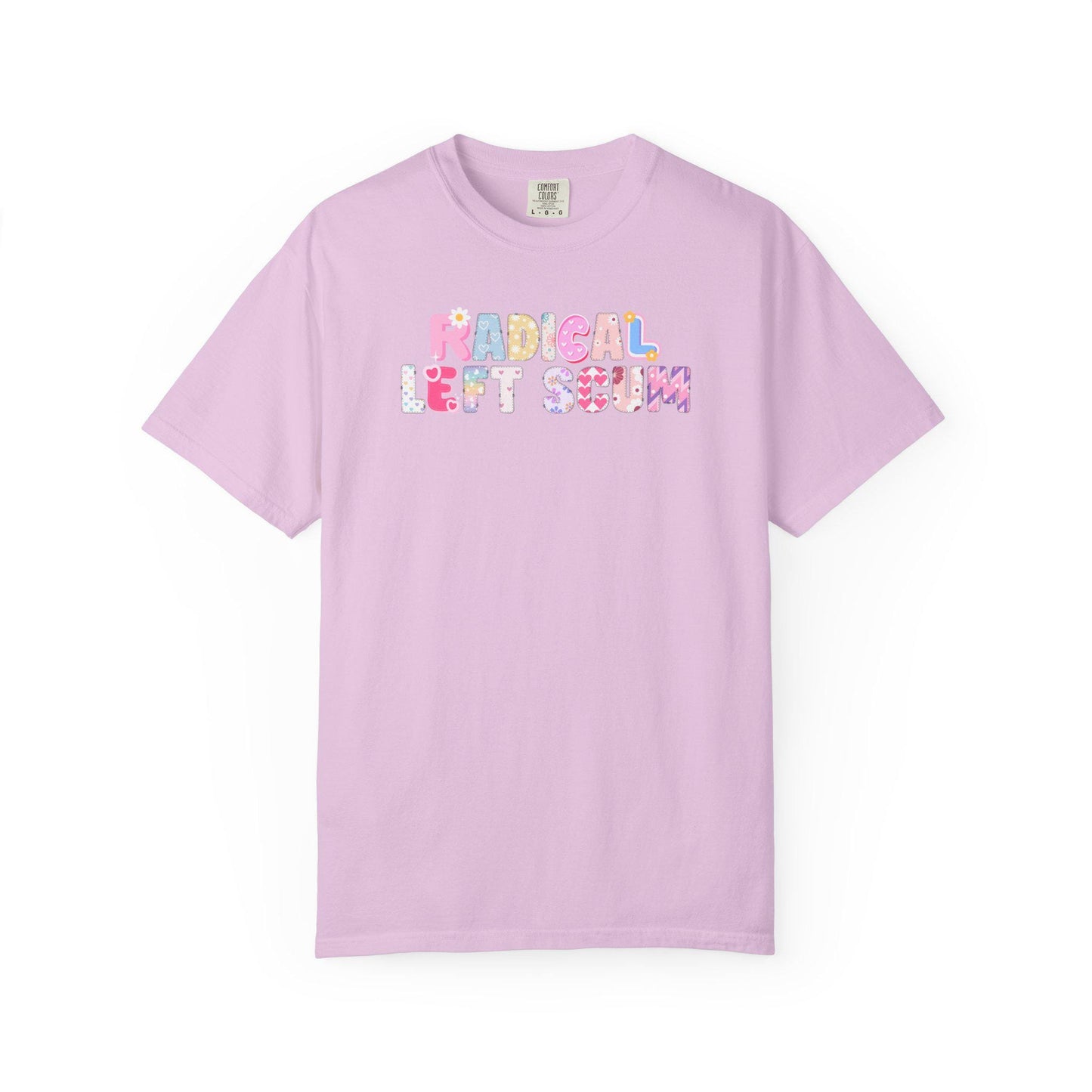 Comfort Colors Radical Left Scum Shirt, Resistance Tee, Y2k Feminist Tshirt, Activist T-Shirt Gift