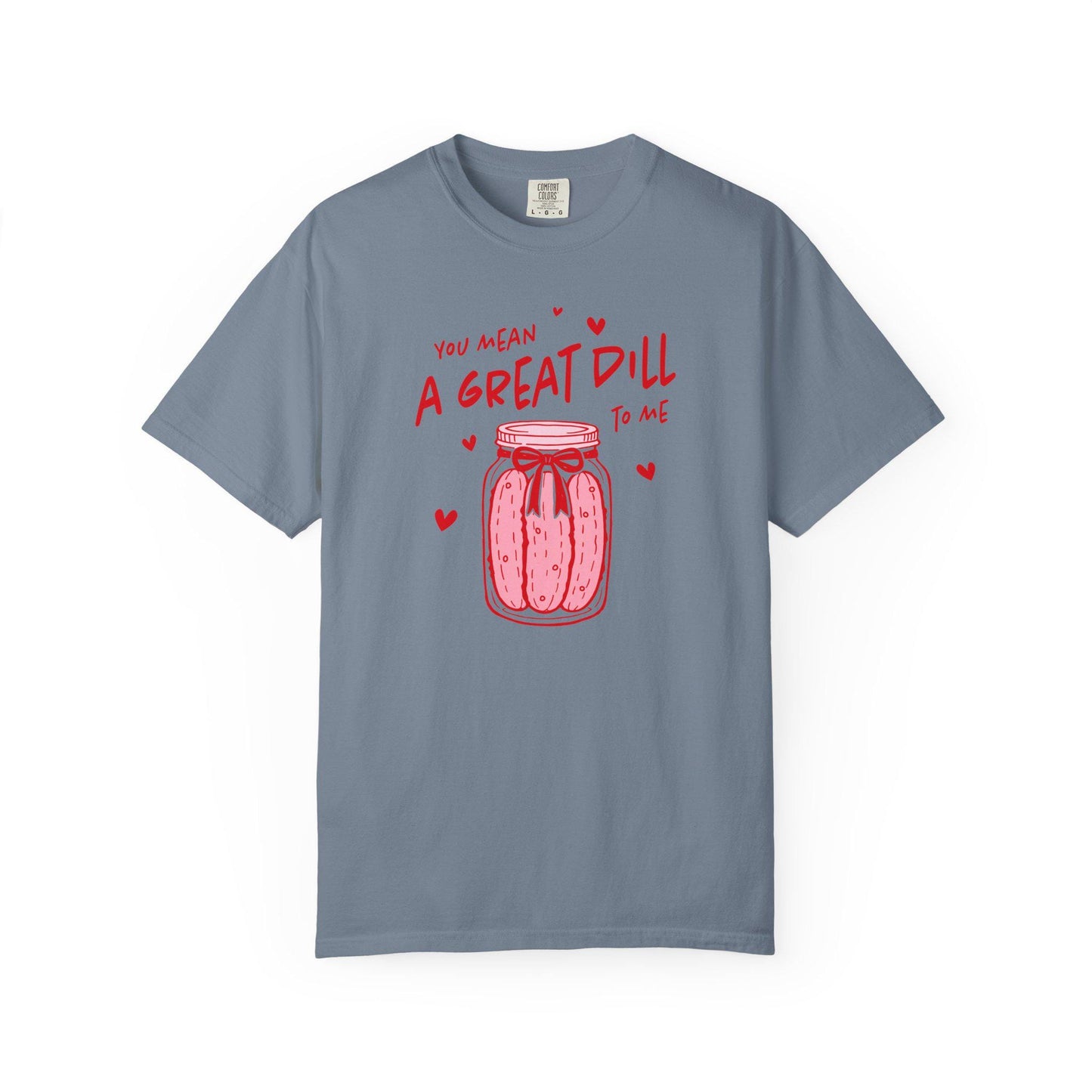Valentines Day Dill Pickle Tshirt, Pink Lover of Pickles Tee, Shirt For Partner, Funny T-Shirt