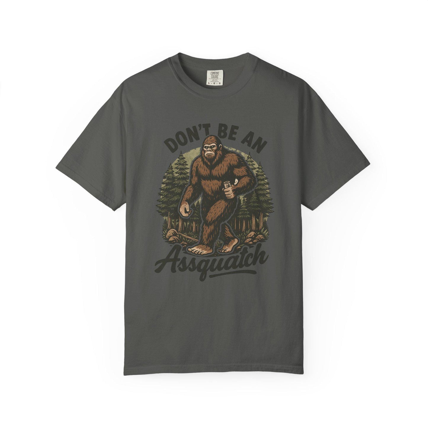 Assquatch Tshirt, Funny Sasquatch Shirt, Big Foot Gag Gift Tee, Hilarious Trendy Meme T-Shirt For Friend