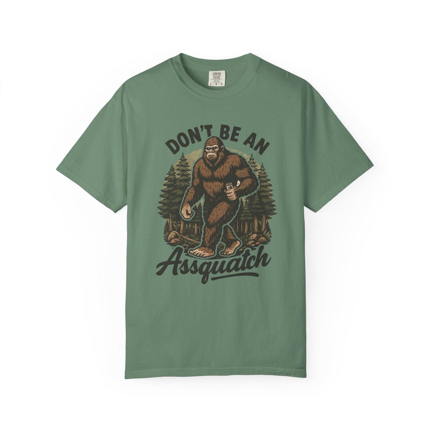 Assquatch Tshirt, Funny Sasquatch Shirt, Big Foot Gag Gift Tee, Hilarious Trendy Meme T-Shirt For Friend
