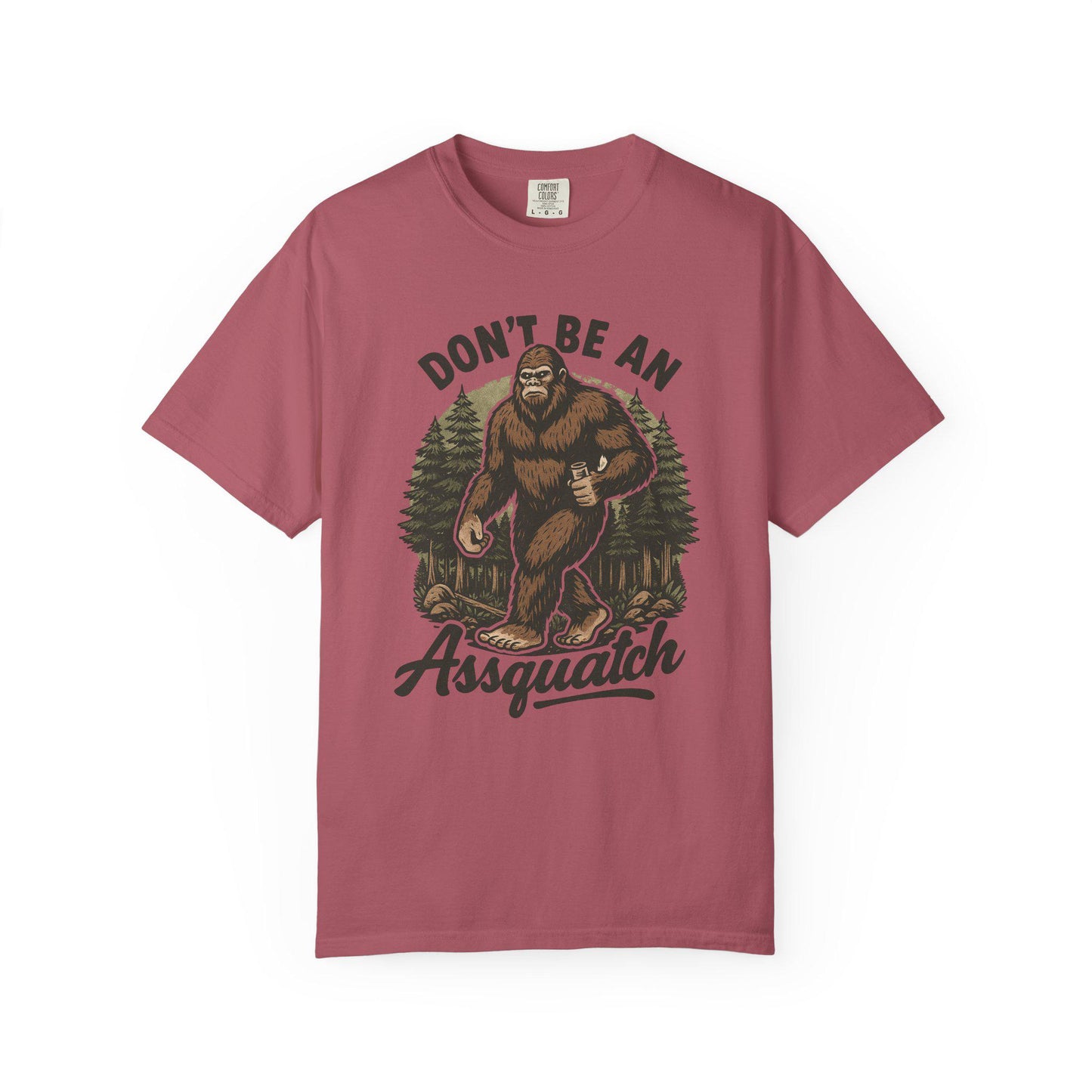 Assquatch Tshirt, Funny Sasquatch Shirt, Big Foot Gag Gift Tee, Hilarious Trendy Meme T-Shirt For Friend