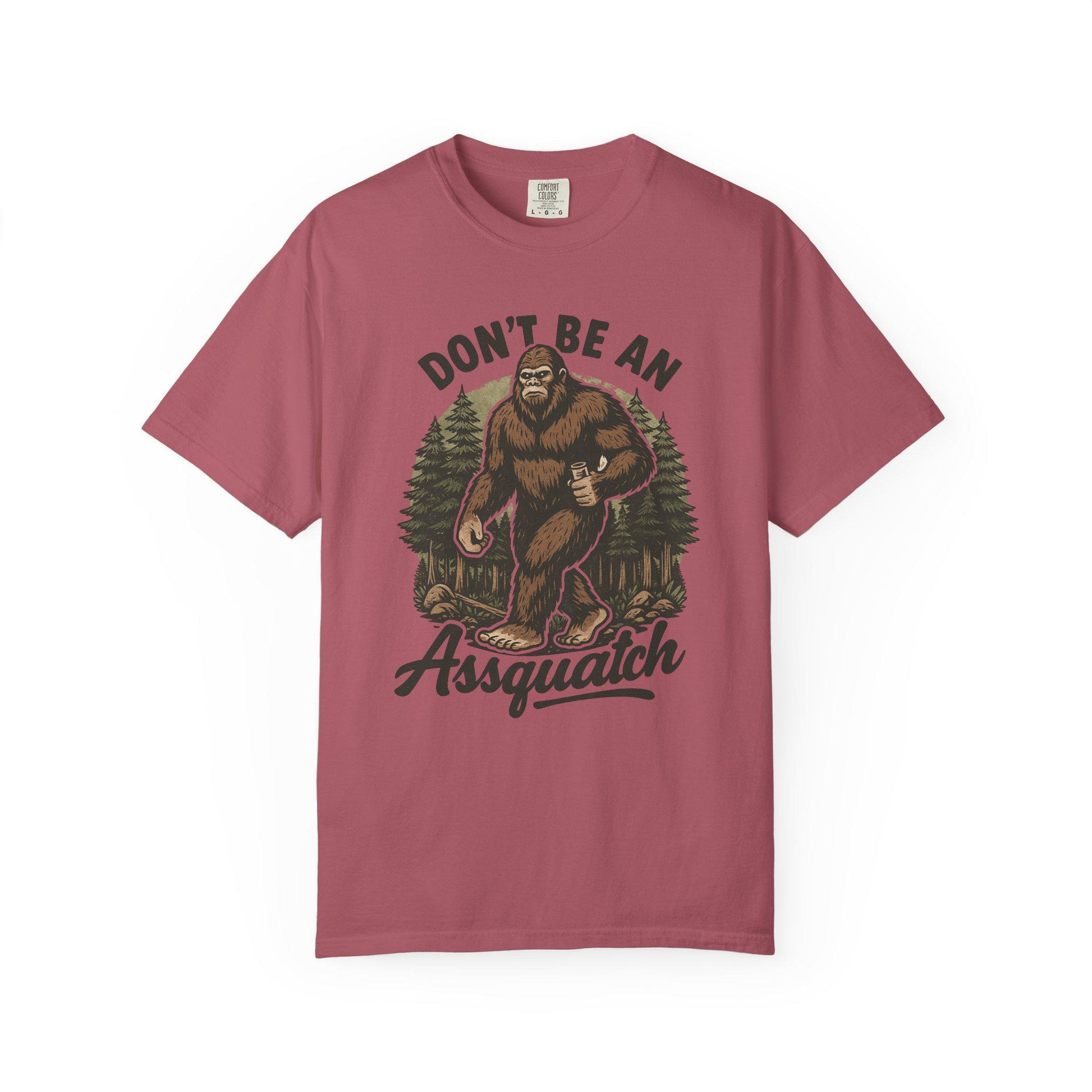 Assquatch Tshirt, Funny Sasquatch Shirt, Big Foot Gag Gift Tee, Hilarious Trendy Meme T-Shirt For Friend