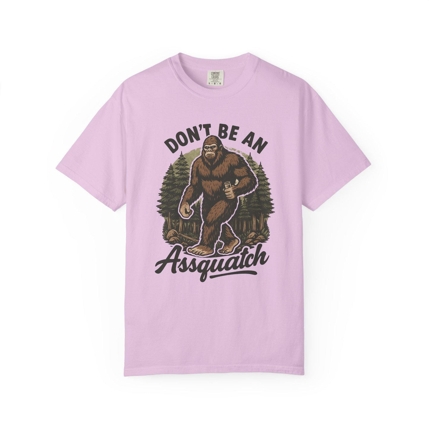 Assquatch Tshirt, Funny Sasquatch Shirt, Big Foot Gag Gift Tee, Hilarious Trendy Meme T-Shirt For Friend