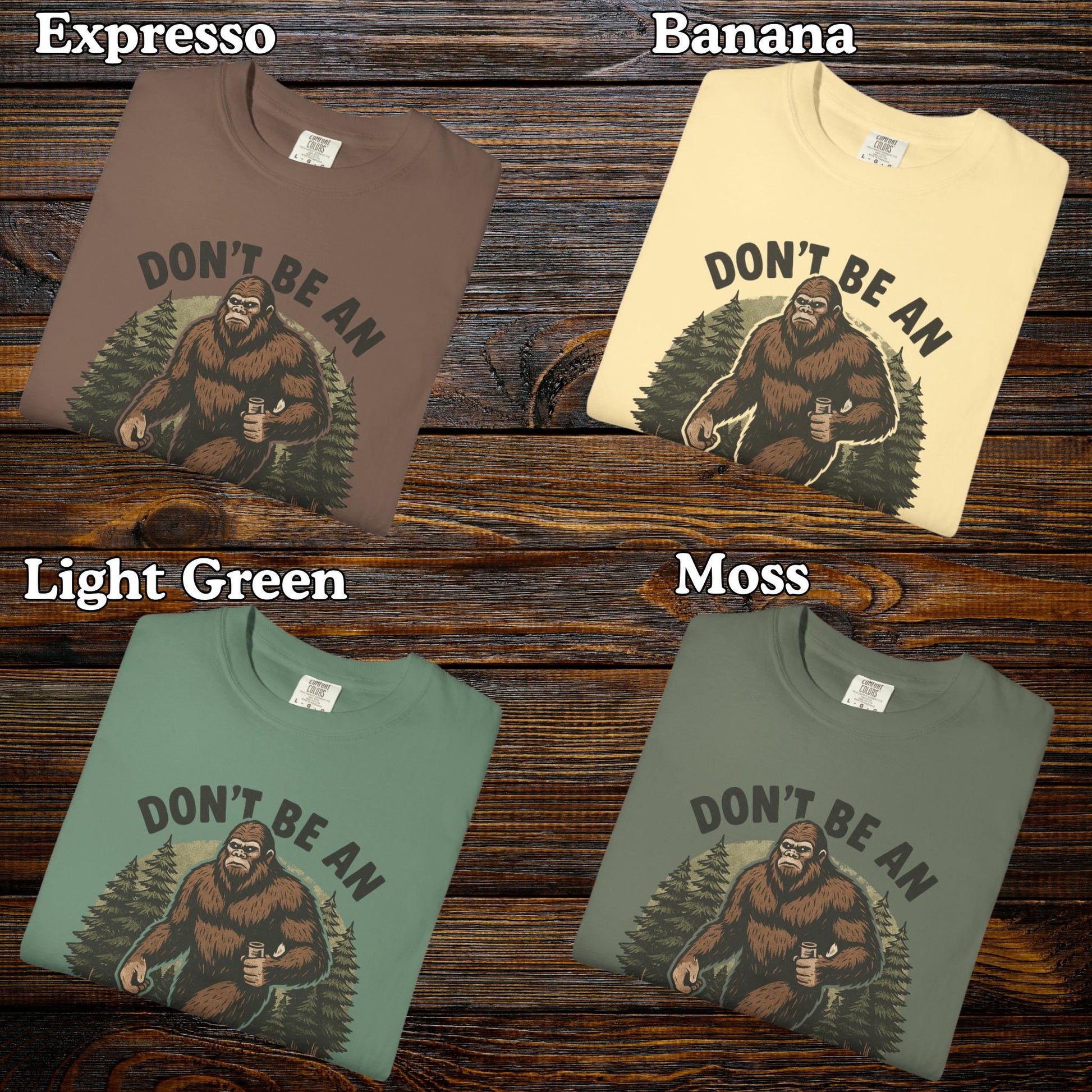 Assquatch Tshirt, Funny Sasquatch Shirt, Big Foot Gag Gift Tee, Hilarious Trendy Meme T-Shirt For Friend