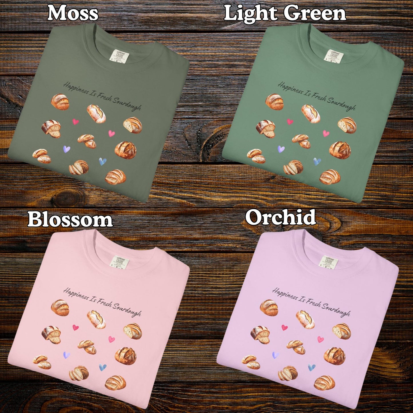 Sourdough Shirt, Funny Sourdough Baker Bread Lover Tee, Women Baking Crewneck T-Shirt, Funny Sourdough Starter Comfort Colors Tshirt
