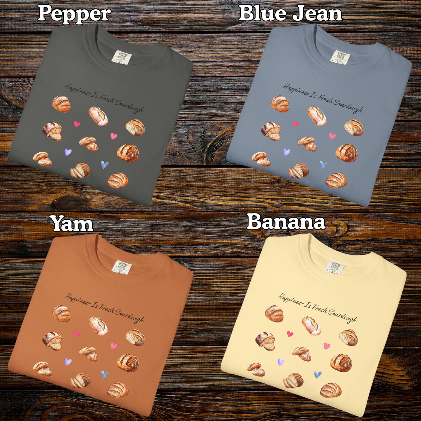 Sourdough Shirt, Funny Sourdough Baker Bread Lover Tee, Women Baking Crewneck T-Shirt, Funny Sourdough Starter Comfort Colors Tshirt
