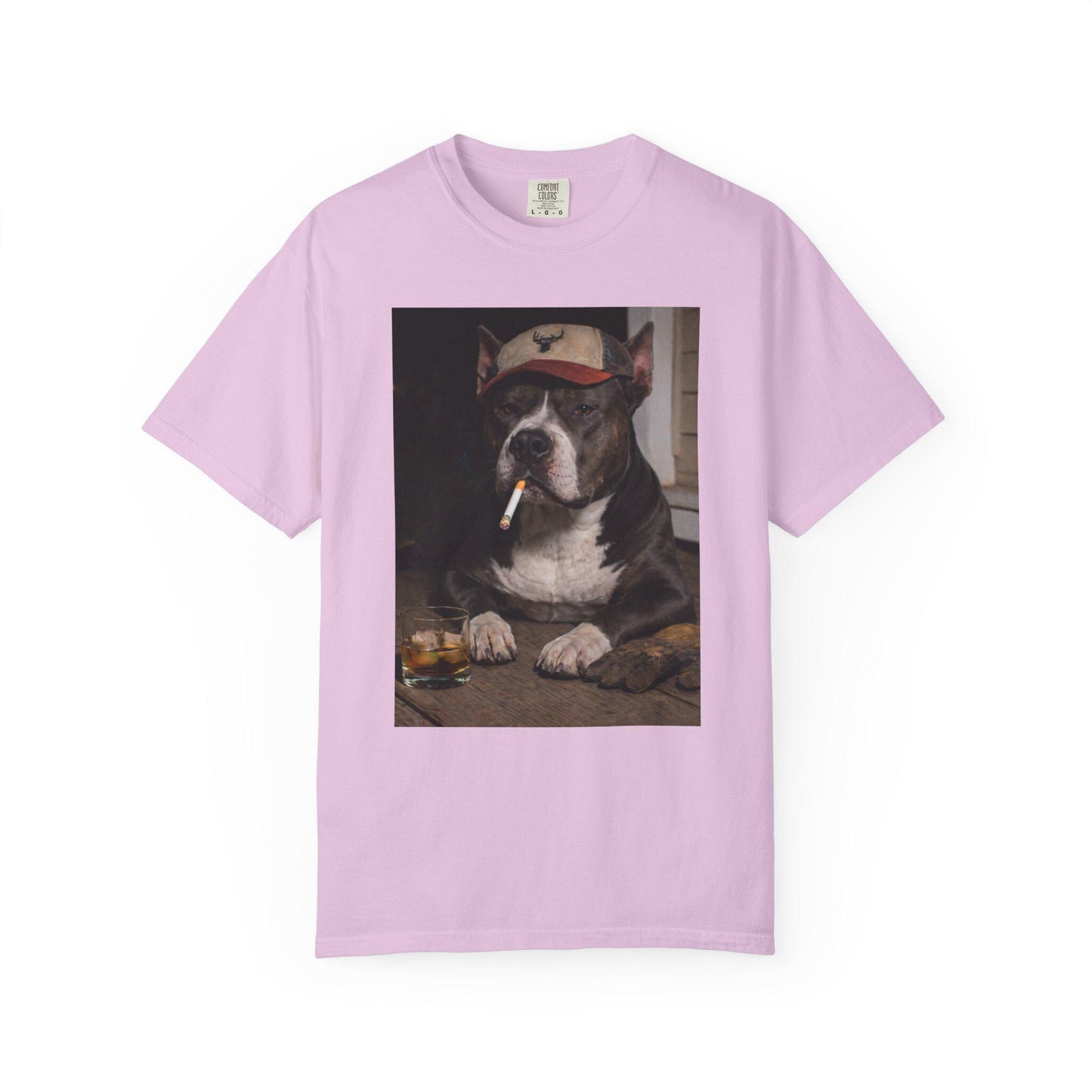 Funny American Bully Shirt, Dog Dad T-Shirt, Blue Collar Man Gag Gift Tee For Husband, American Bulldog Meme Humor Comfort Colors® Tshirt