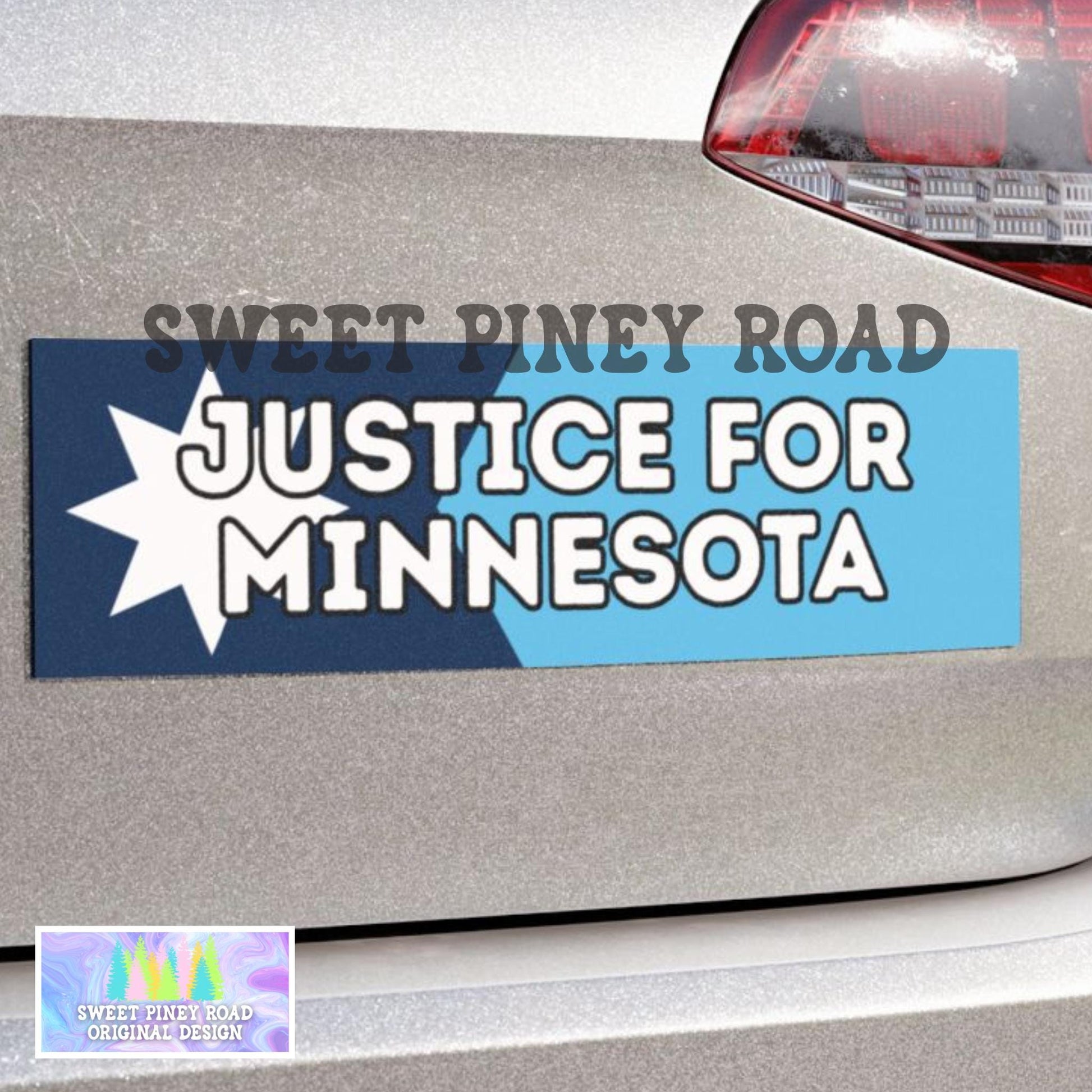 Justice For Minnesota Car Magnet, F*ck ICE Bumper Sticker, Waltz Protest For Human Rights, Deport The Racists, Anti Trump FDT Abolish ICE