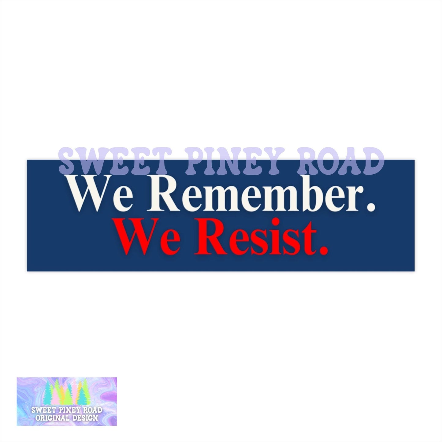 We Remember We Resist Car Magnet, F*ck ICE Bumper Sticker, Stand With Minnesota, Abolish ICE, Deport The Racists, FDT Resistance Protest