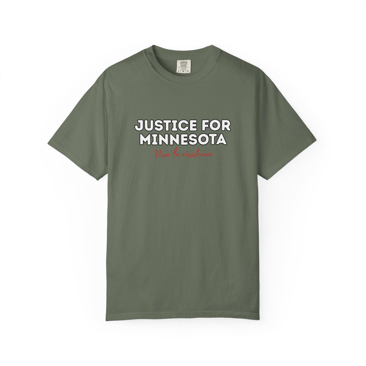 Justice For Minnesota Shirt, Vive La Resistance Tshirt, Rally Protest Shirt, FDT Anti Trump Tee, Liberal Resist