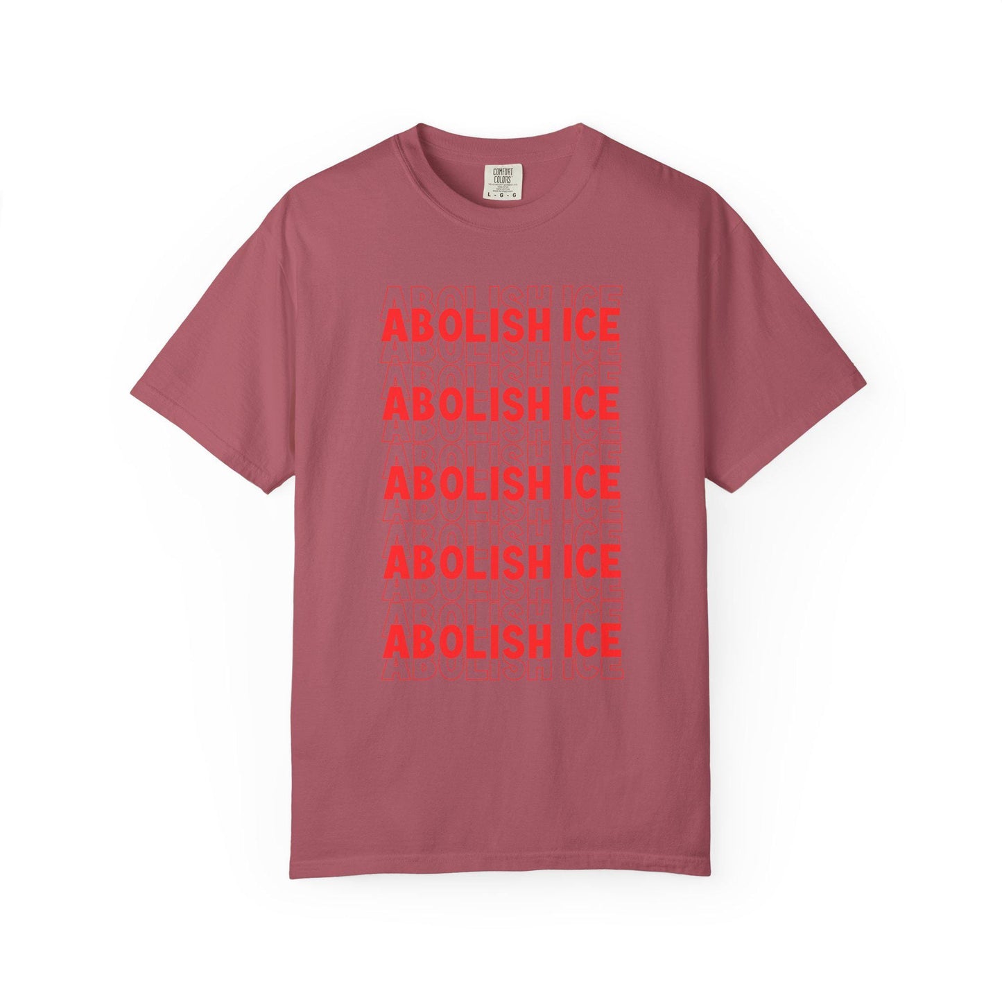 Abolish ICE Shirt, F*ck ICE TShirt, Justice For Minnesota T-Shirt, Chinga La Migra Merch, Anti Trump FDT, Red Design Immigration Rights